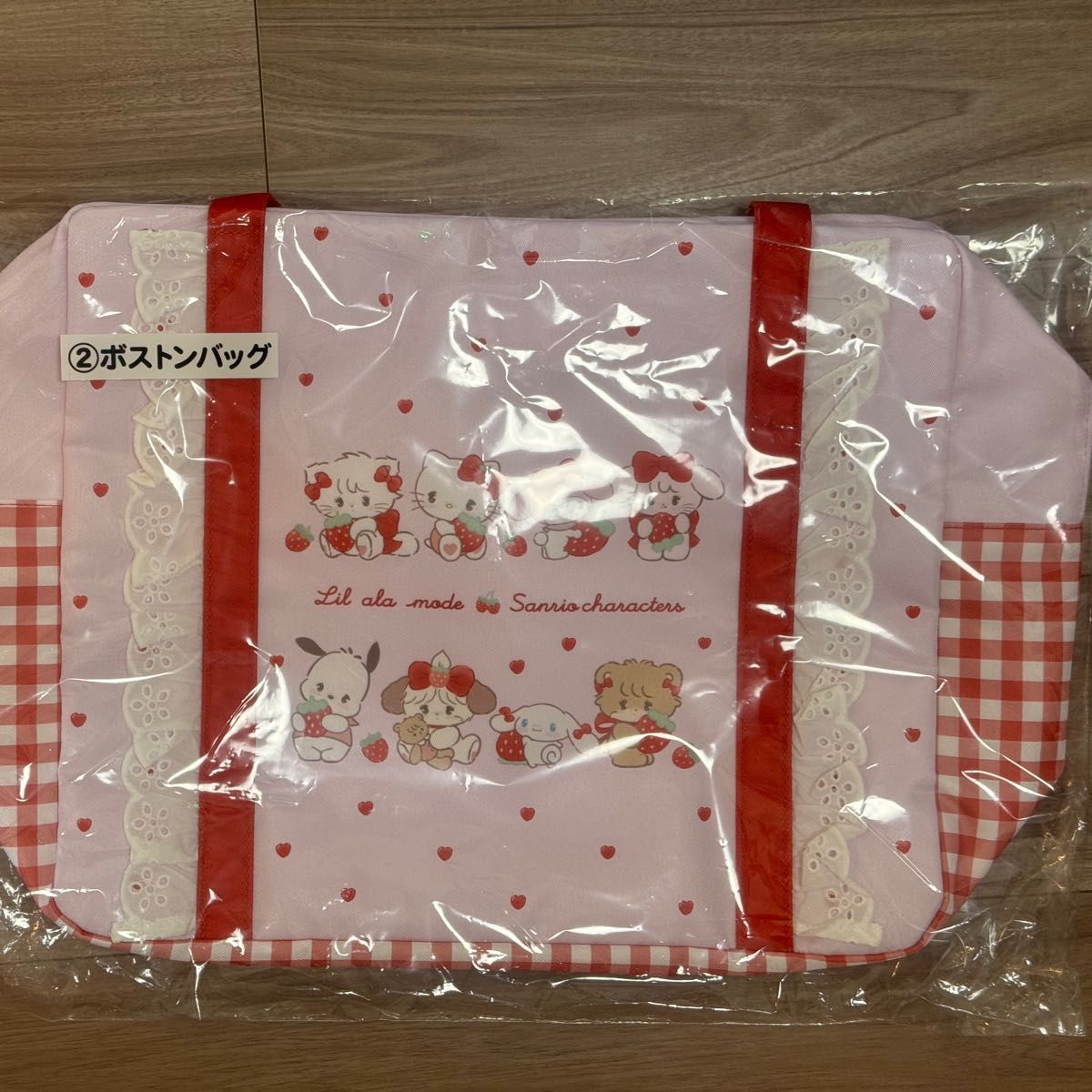 当りくじ サンリオ Lil ala mode ボストンバッグ キティ mikko