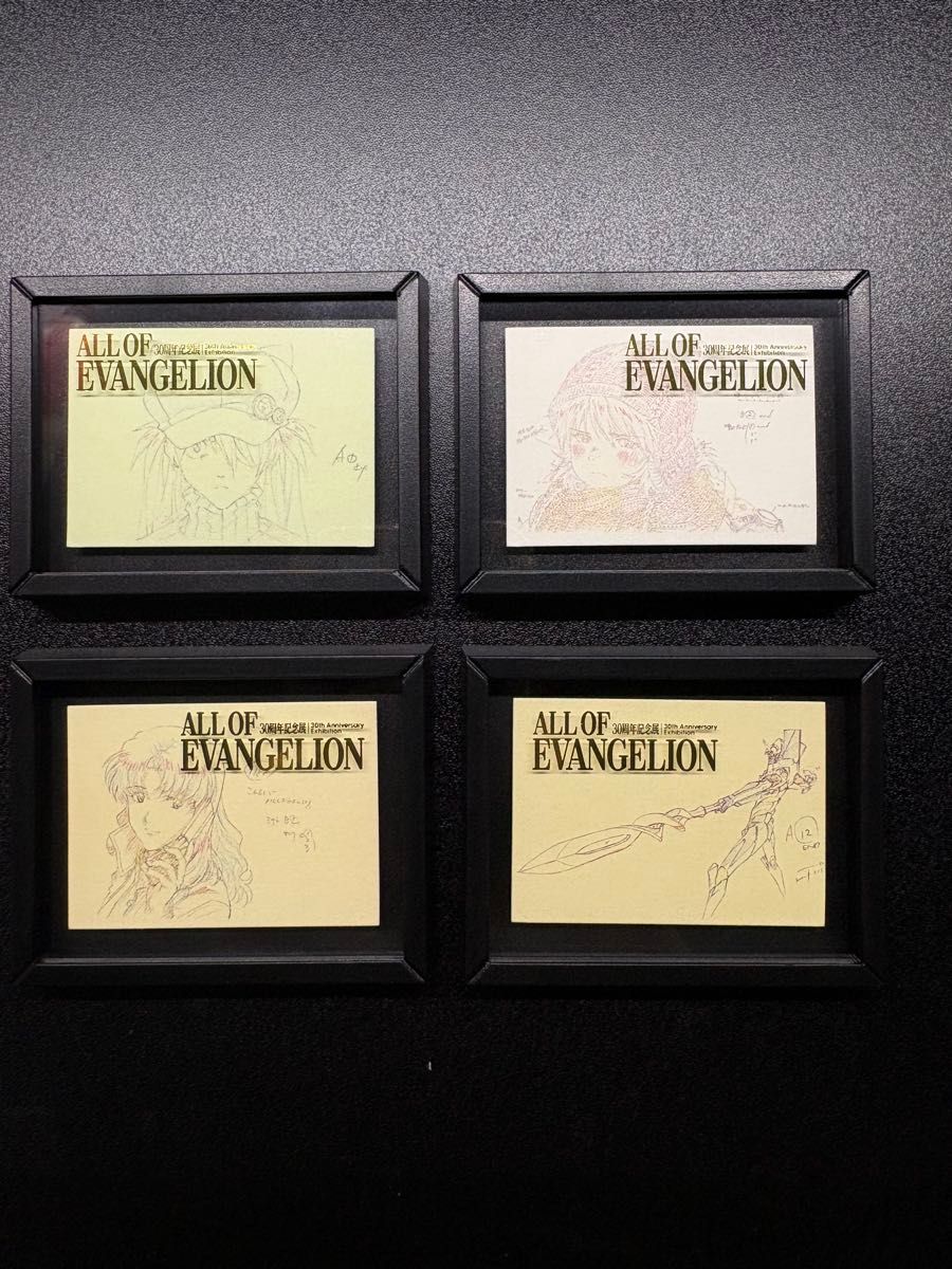 ALL OF EVANGELION 30周年記念展 マグネット 4種セット｜Yahoo!フリマ