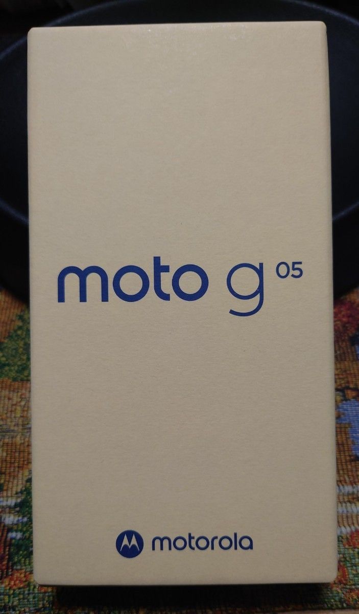 新品未開封 moto g05 motorola SIMフリー 国内版 フレッシュラベンダー