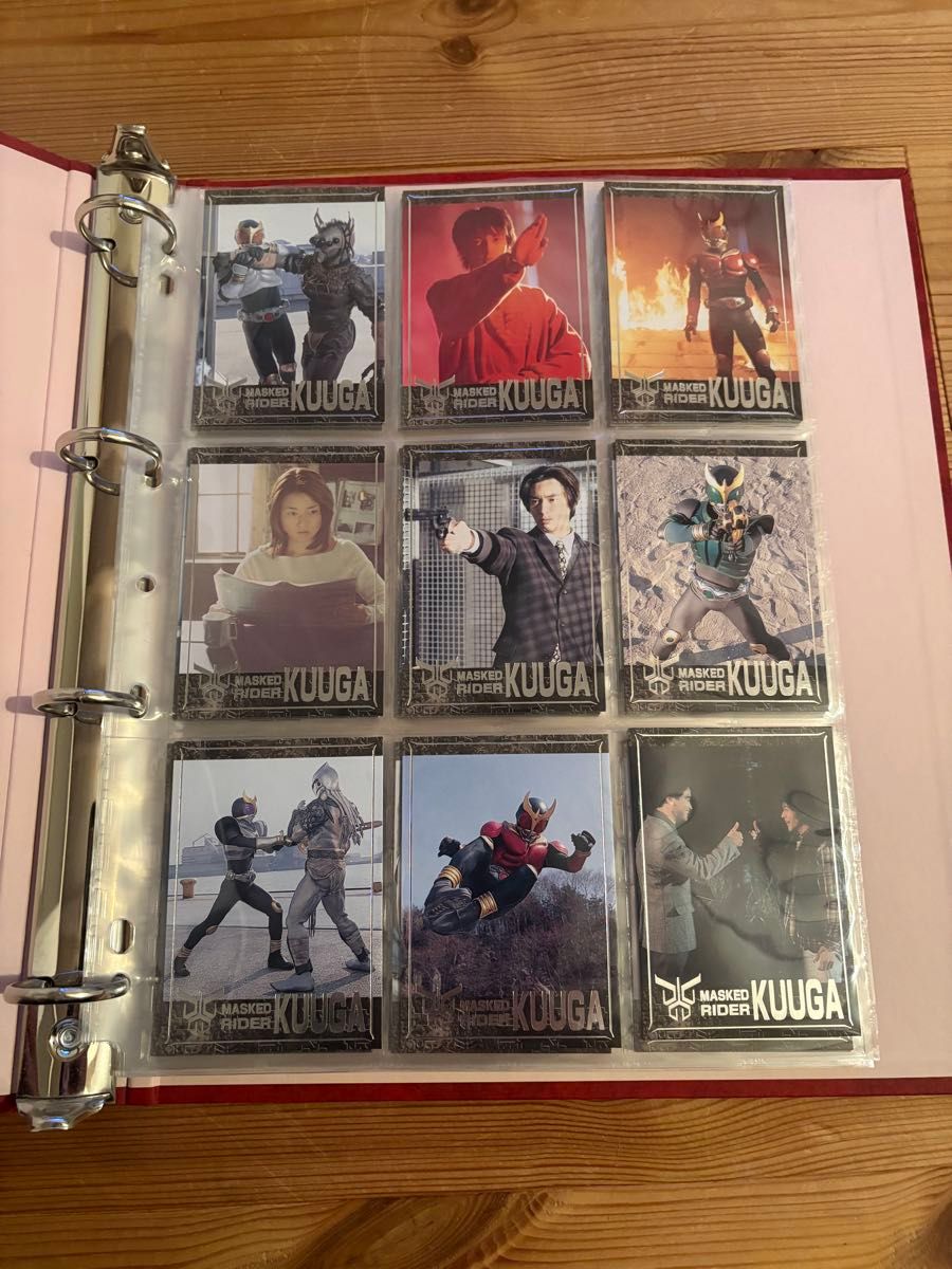 仮面ライダークウガ DVD シリーズ トレーディングカードホルダー
