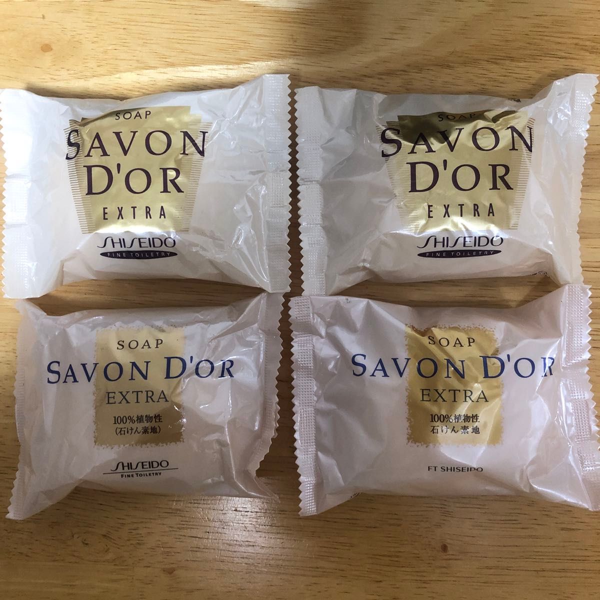 未使用 資生堂 サボンドール EXTRA 石鹸 100%植物性 4個セット｜Yahoo