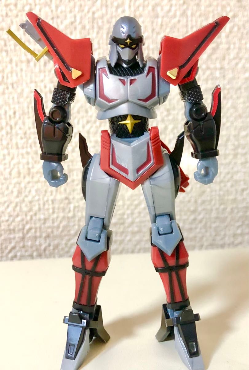 スーパーミニプラ 忍者戦士 飛影 黒獅子 鳳雷鷹 三体セット 組立済