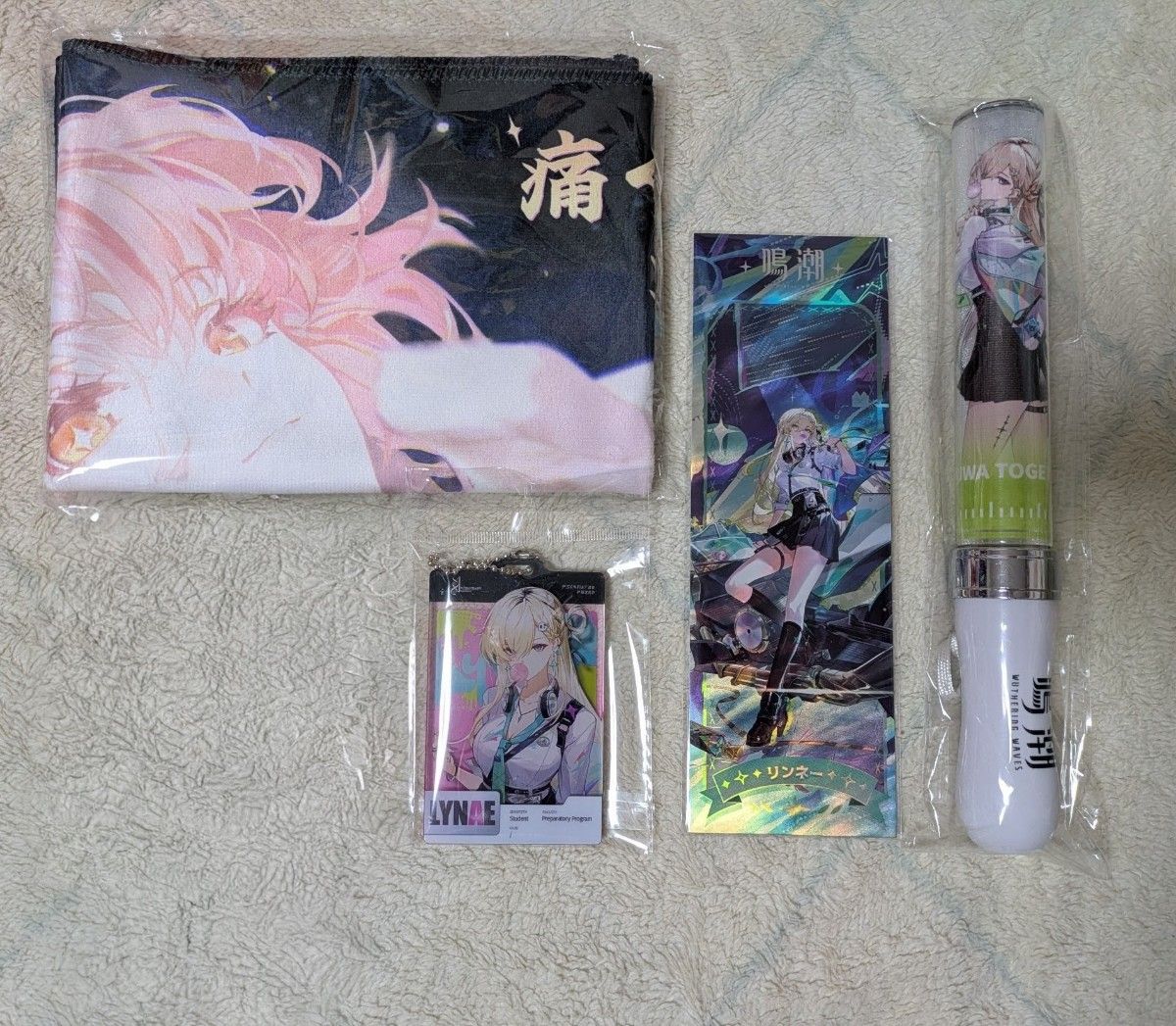 鳴潮 スペシャルライブ 池袋 チケット購入特典 応援タオル ペンライト