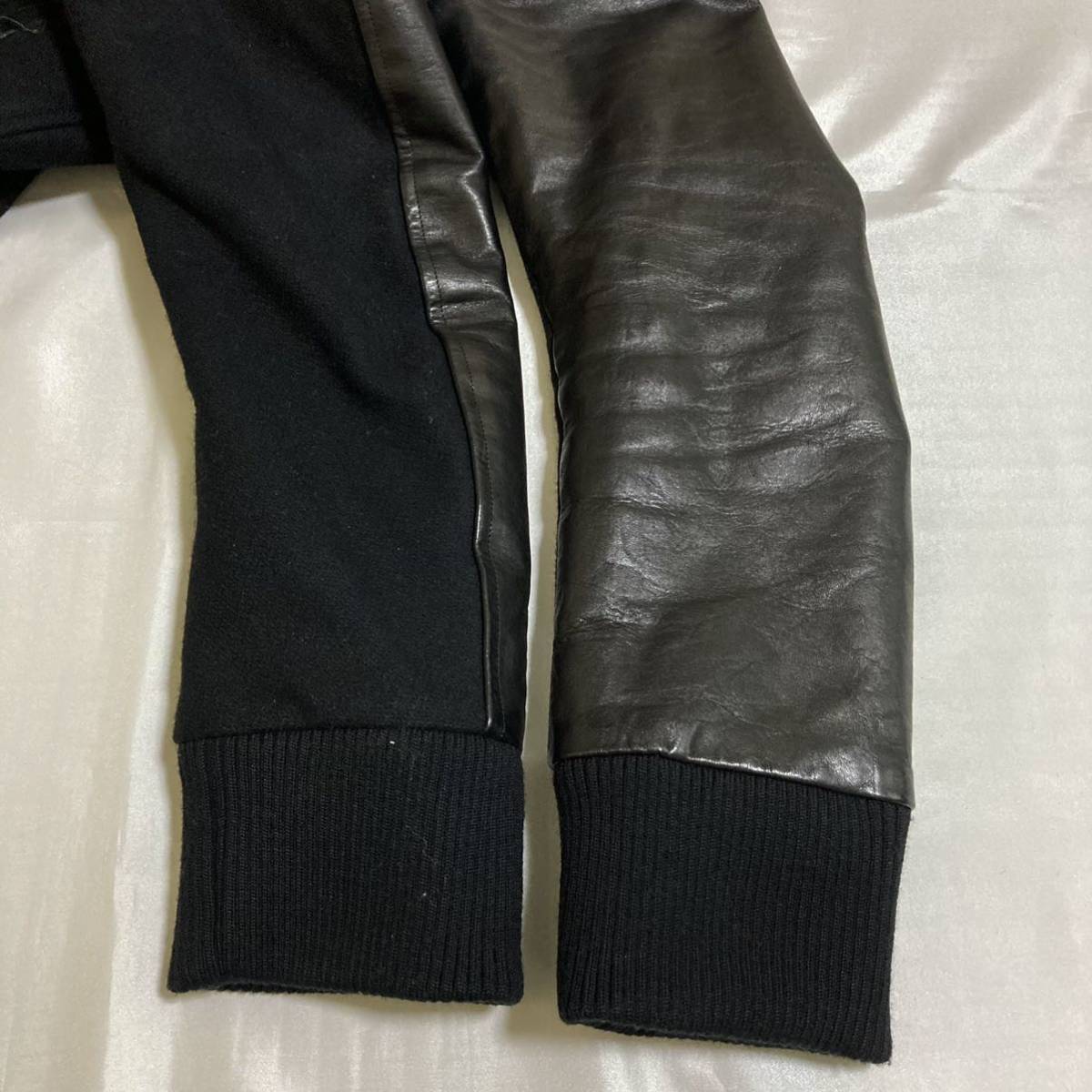 名作 AYUITE アユイテ ホースハイド 馬革 袖革 スタジャン ネイティブ