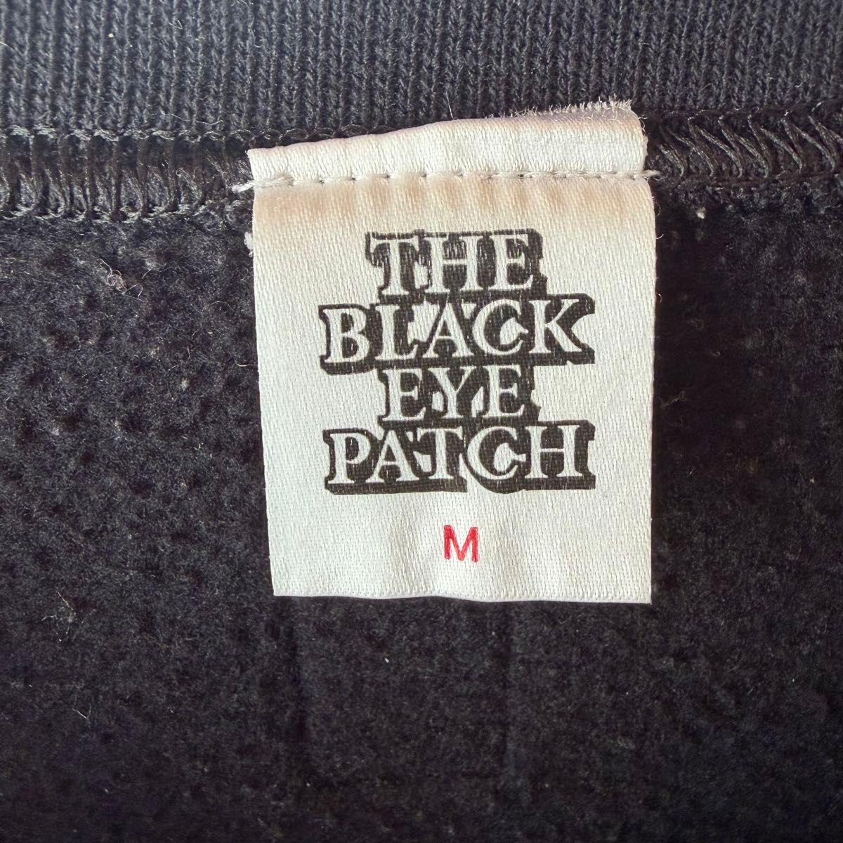 原宿限定】ブラックアイパッチ BLACK EYE PATCH スウェット トレーナー