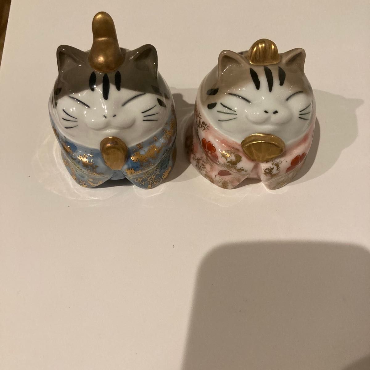 波佐見焼 猫の雛人形2個セット 招き猫 ひな祭り｜Yahoo!フリマ（旧