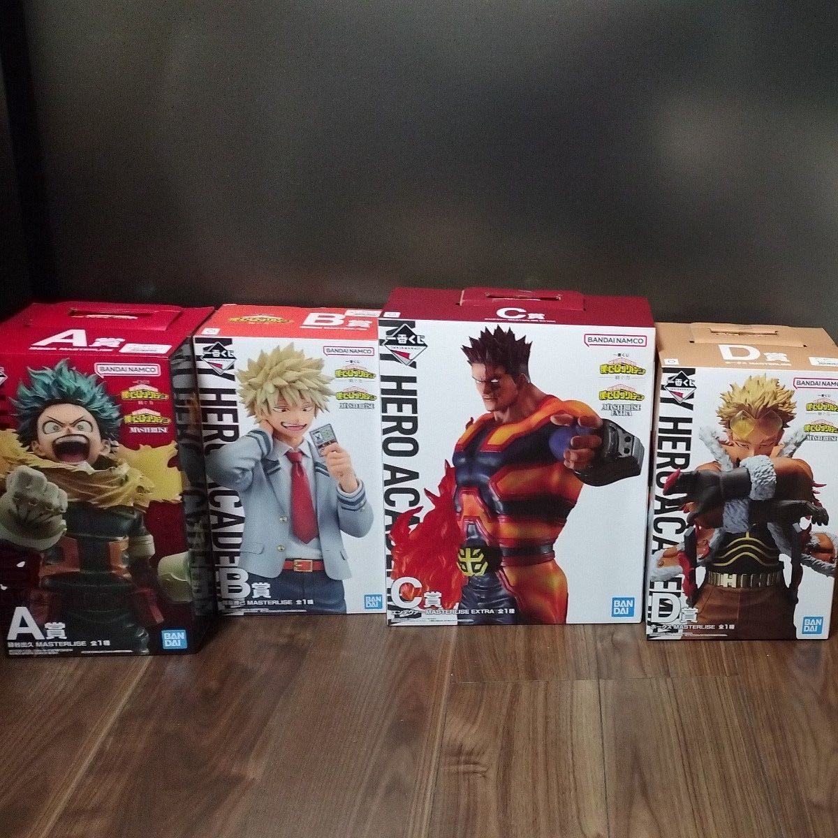 未開封品】一番くじ 僕のヒーローアカデミア紡ぐ力 MASTERLISE