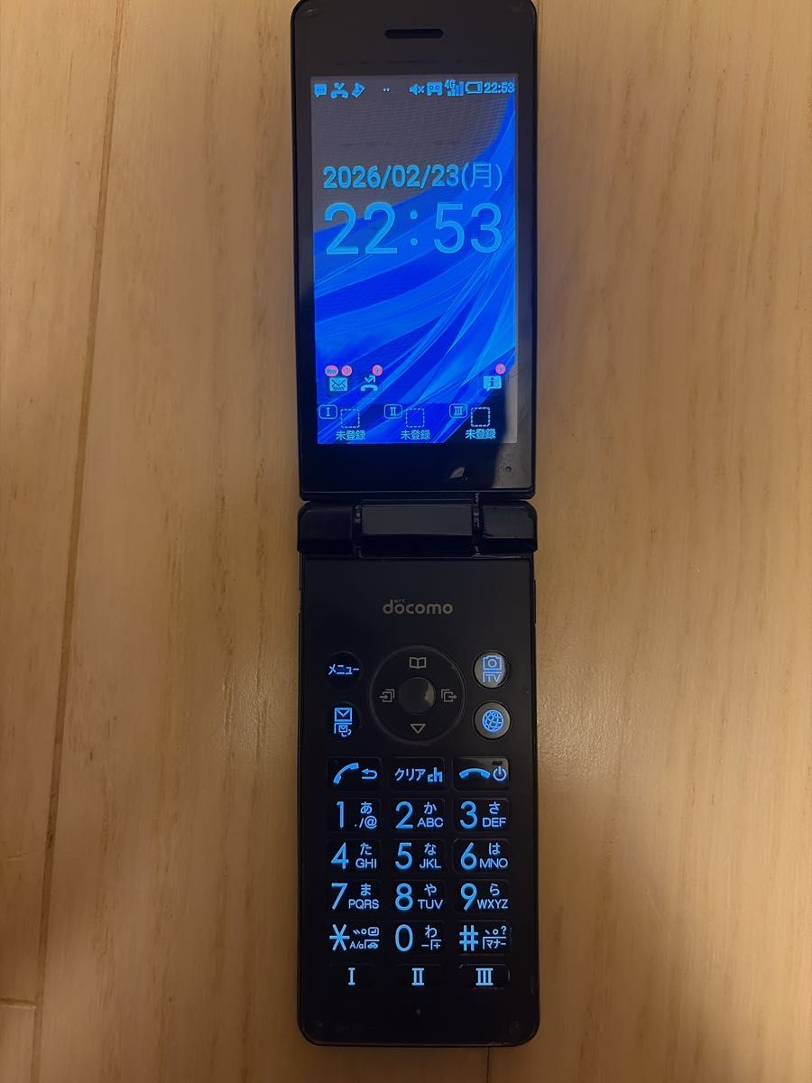 docomo AQUOSケータイ SH-02K ブラック ガラホ 携帯電話｜Yahoo!フリマ