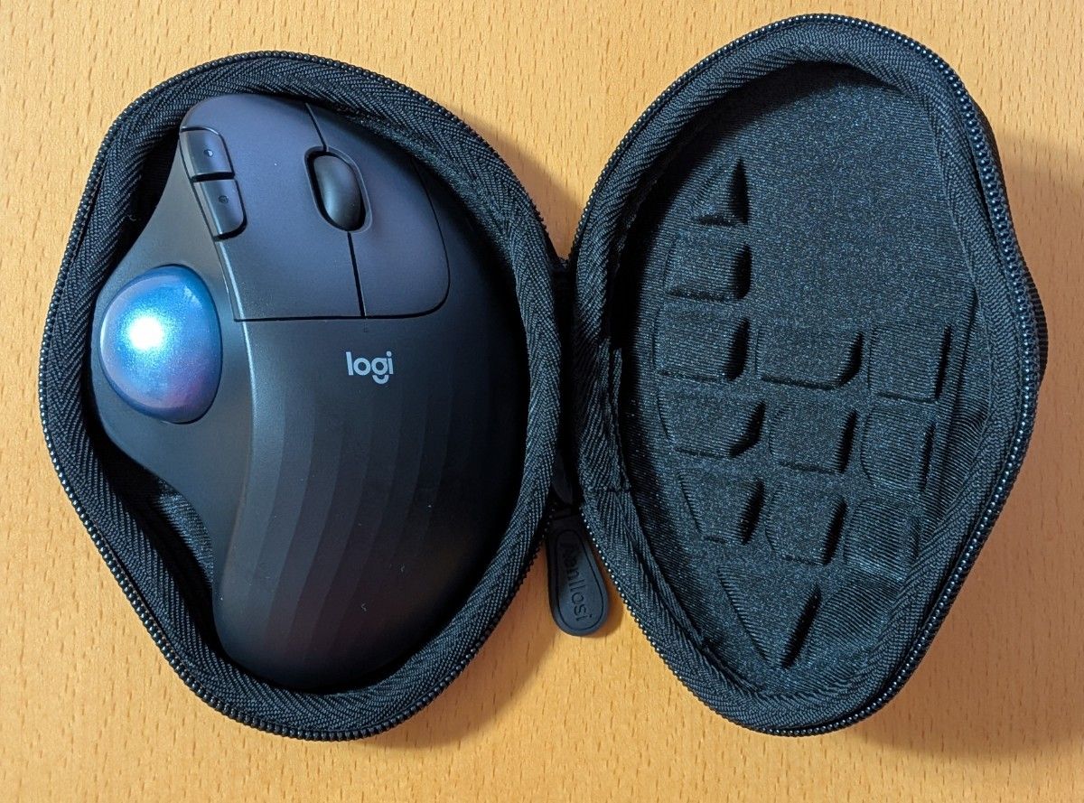 ロジクール ワイヤレス トラックボールマウス ERGO M575S＆収納ケース