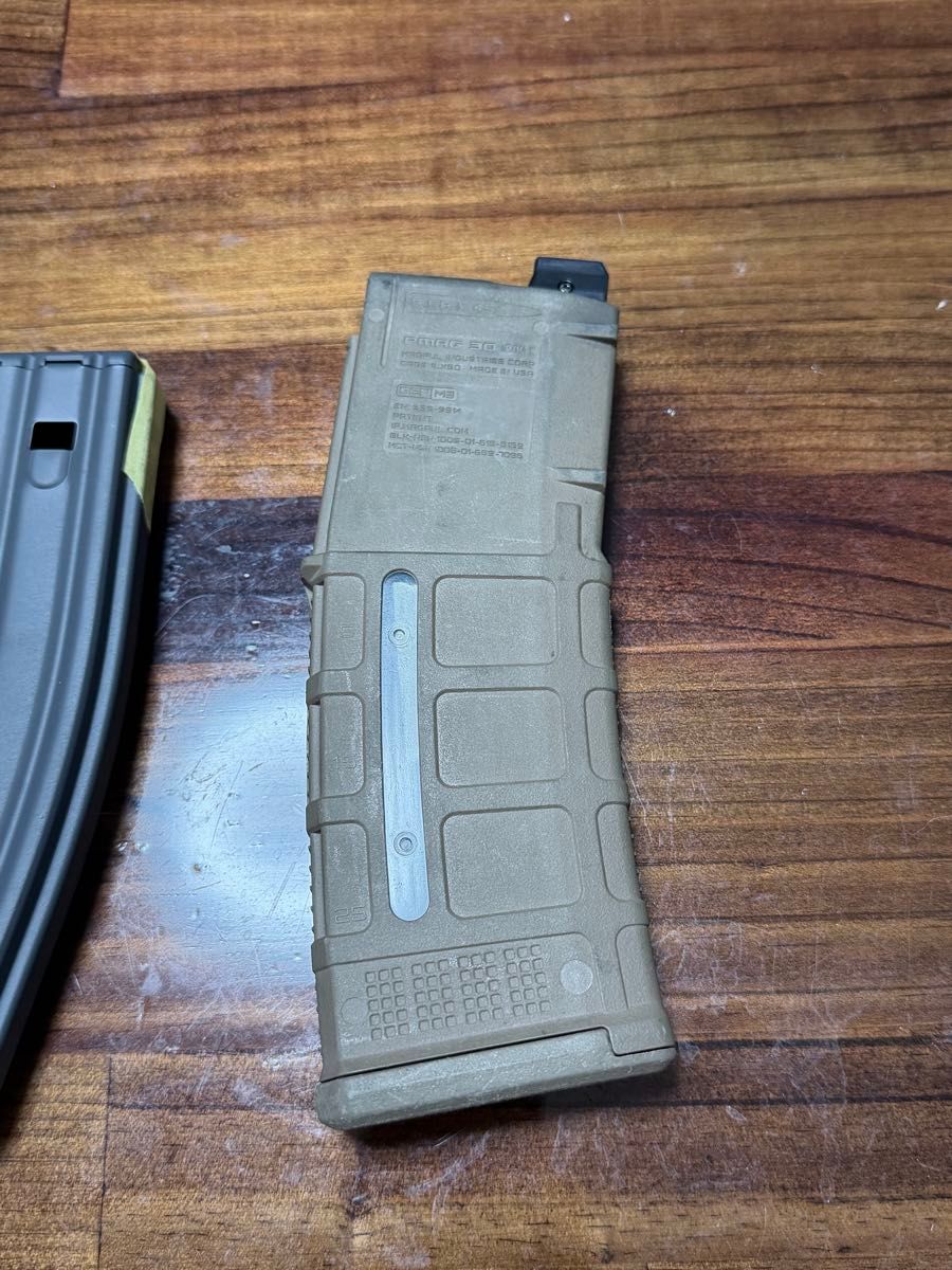 東京マルイ エボルト EVOLT用 マガジン PMAG 実物加工 MAGPUL 外側 B級