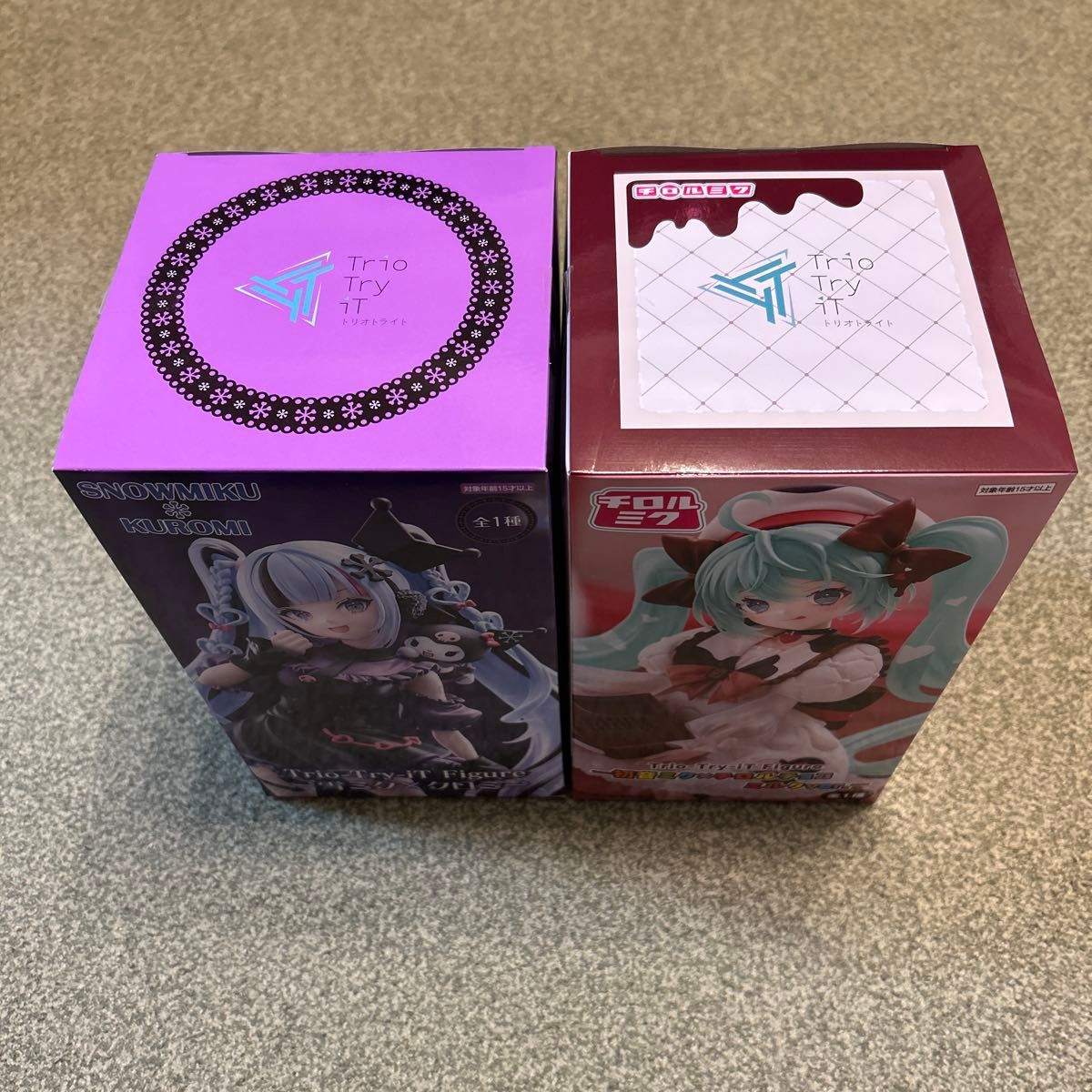 初音ミク Trio-Try-iT Figure-雪ミク×クロミ -チロルチョコ ミルクver