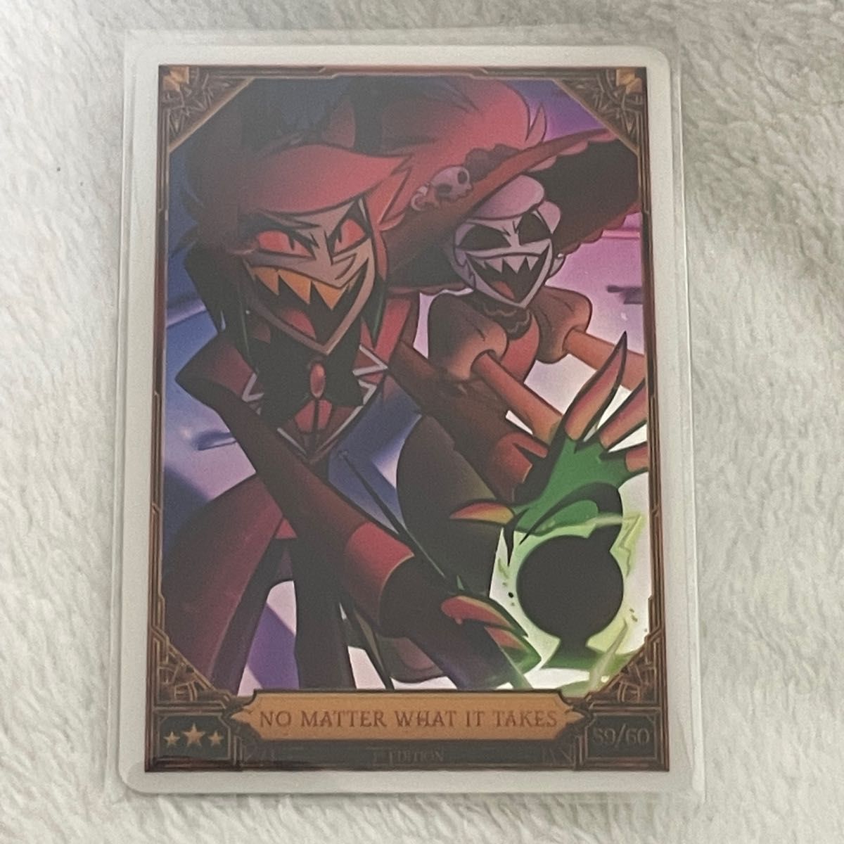 ハズビンホテル トレカ トレーディングカード アラスター ロージー