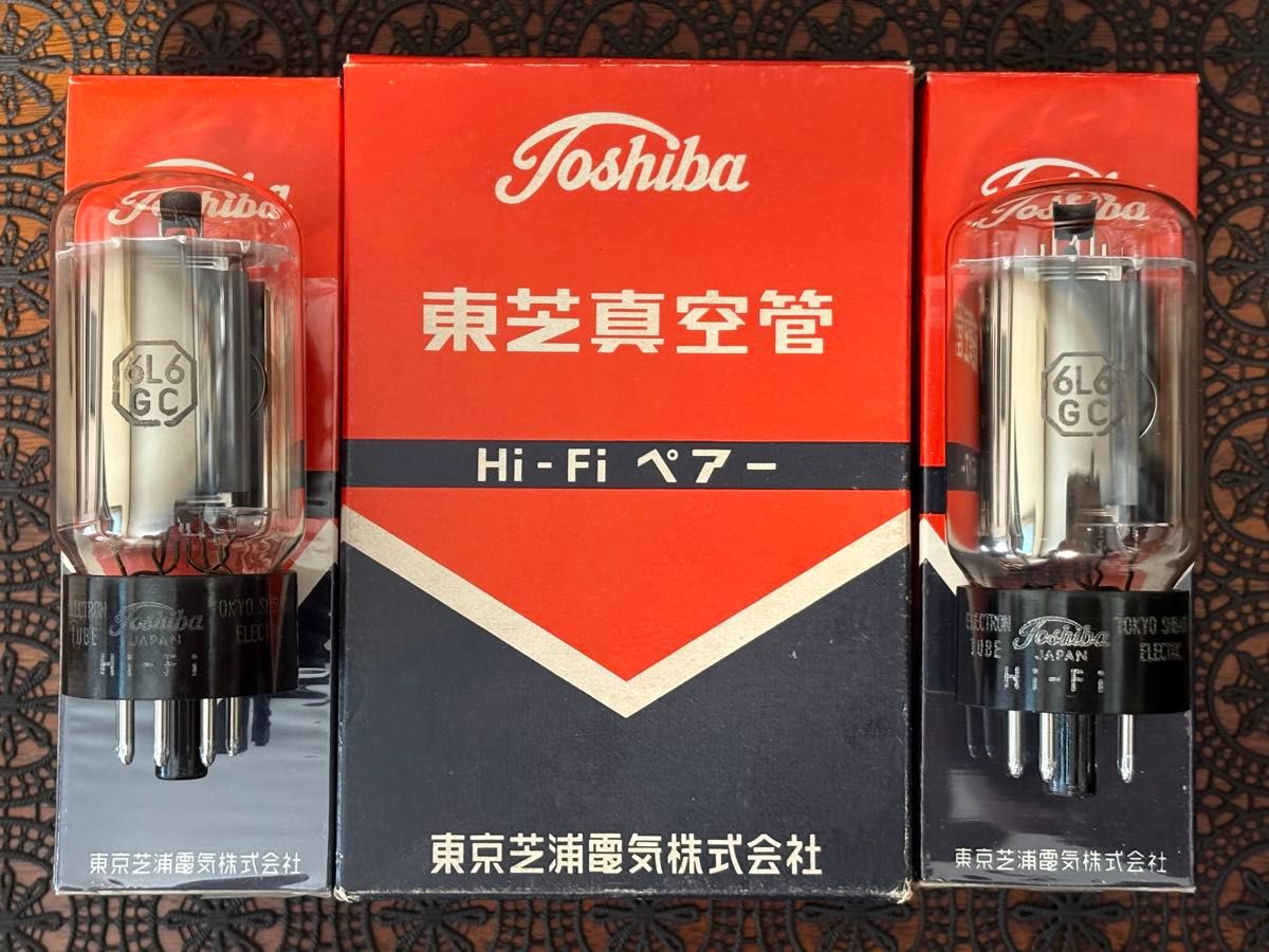 ビンテージ 東芝 6L6GC ペア真空管｜Yahoo!フリマ（旧PayPayフリマ）