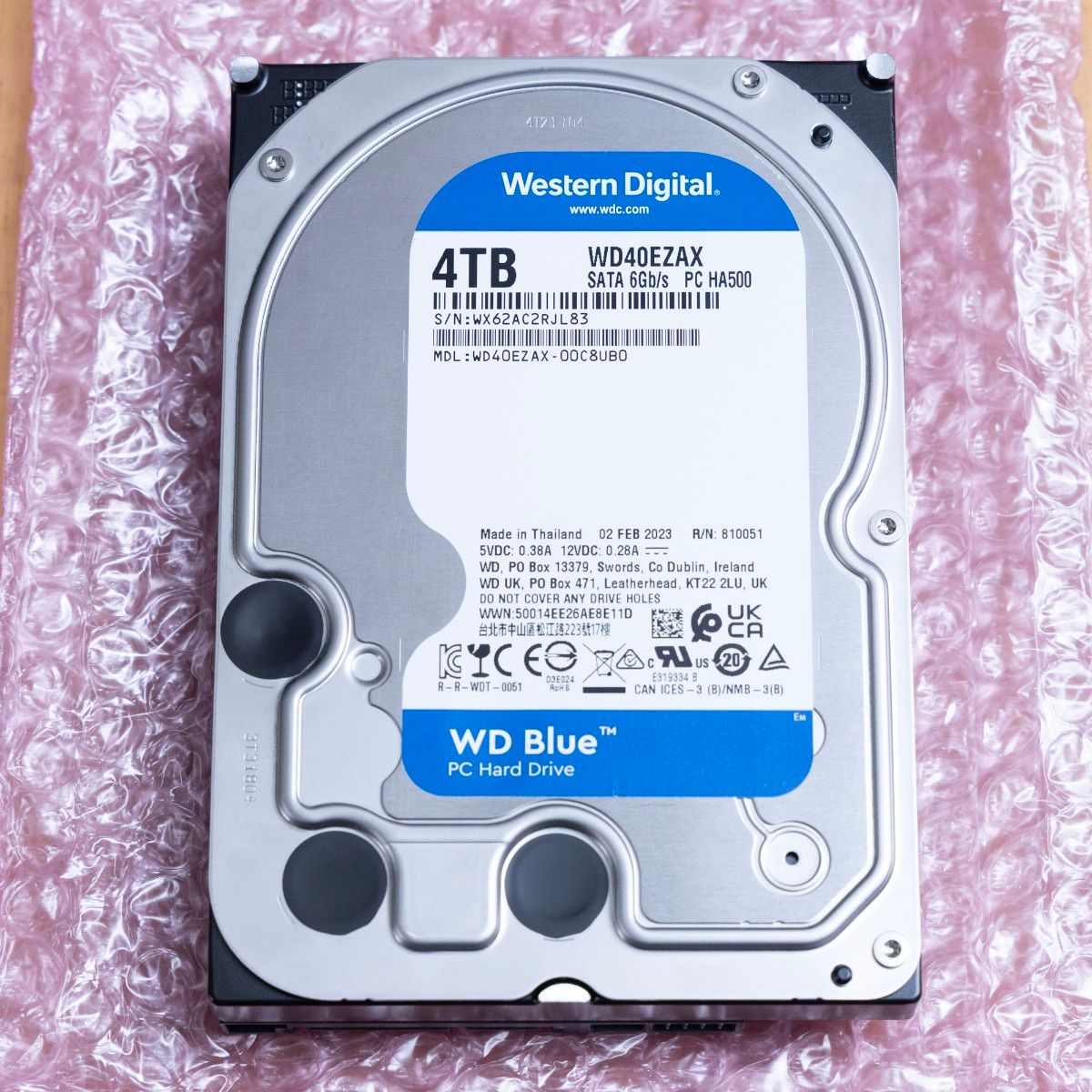 ウエスタンデジタル Western Digital HDD WD Blue 4TB 3 5インチ SATA