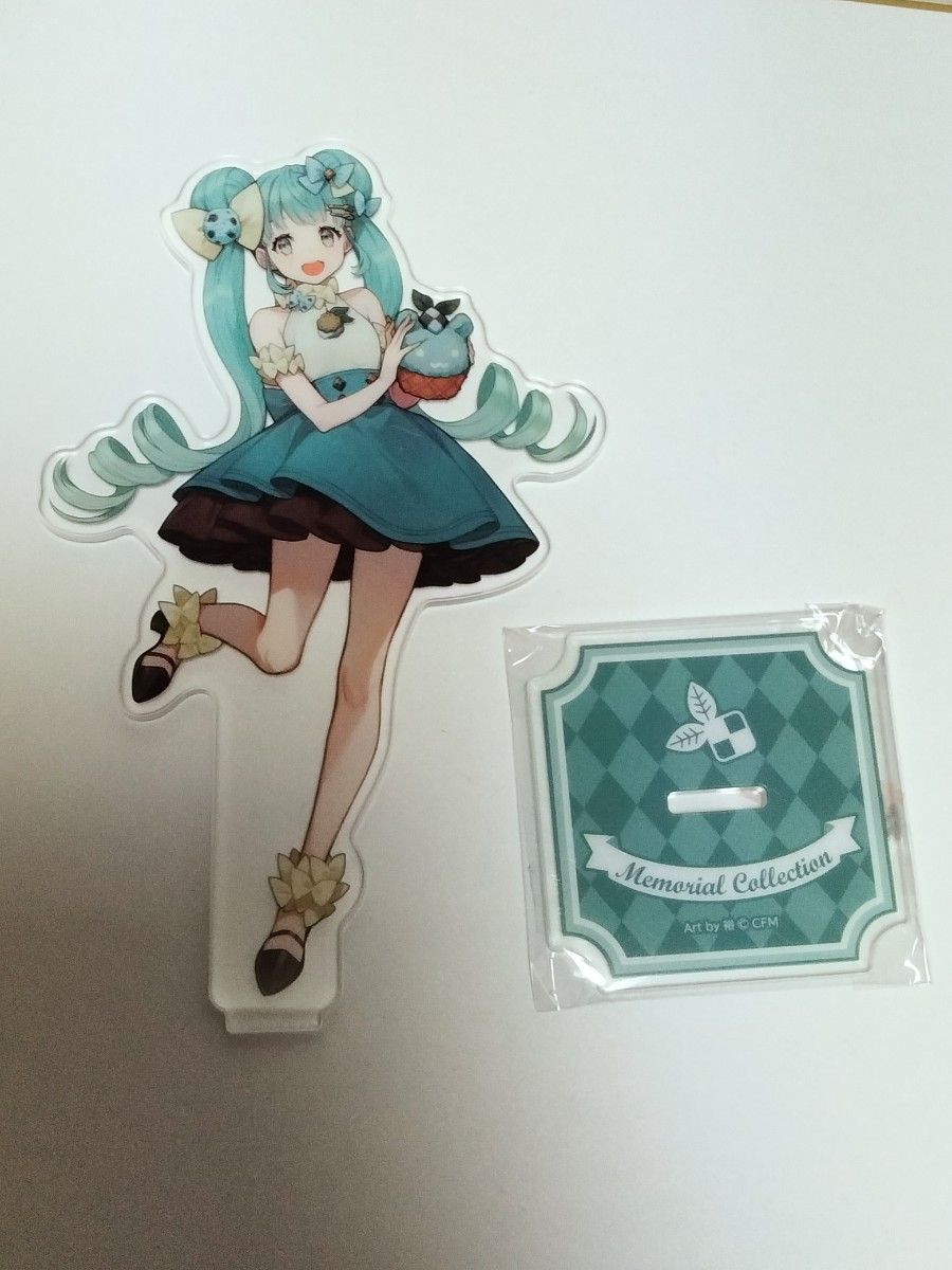 初音ミク アクリルスタンド アクスタ みんなのくじ D賞 チョコミント