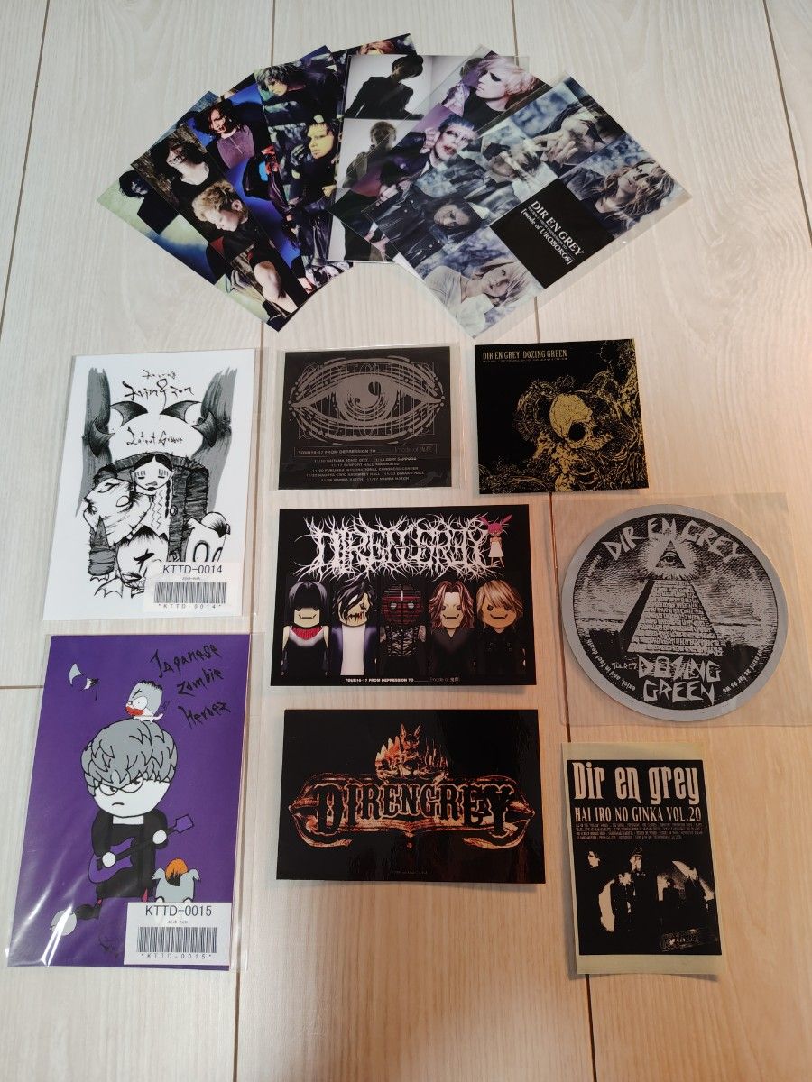 DIR EN GREY ステッカー&ポストカードセット｜Yahoo!フリマ（旧PayPay