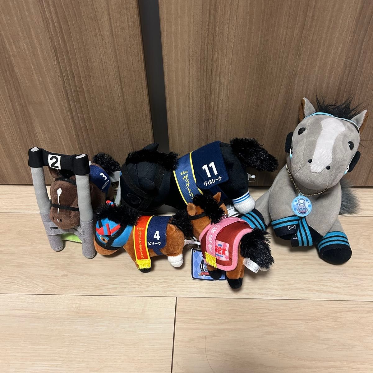 サラブレッドコレクション アイドルホース ぬいぐるみ 5個セット