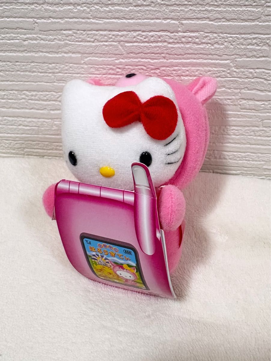 レア】ハローキティ 奈良限定 マスコット ぬいぐるみ 携帯電話 平成