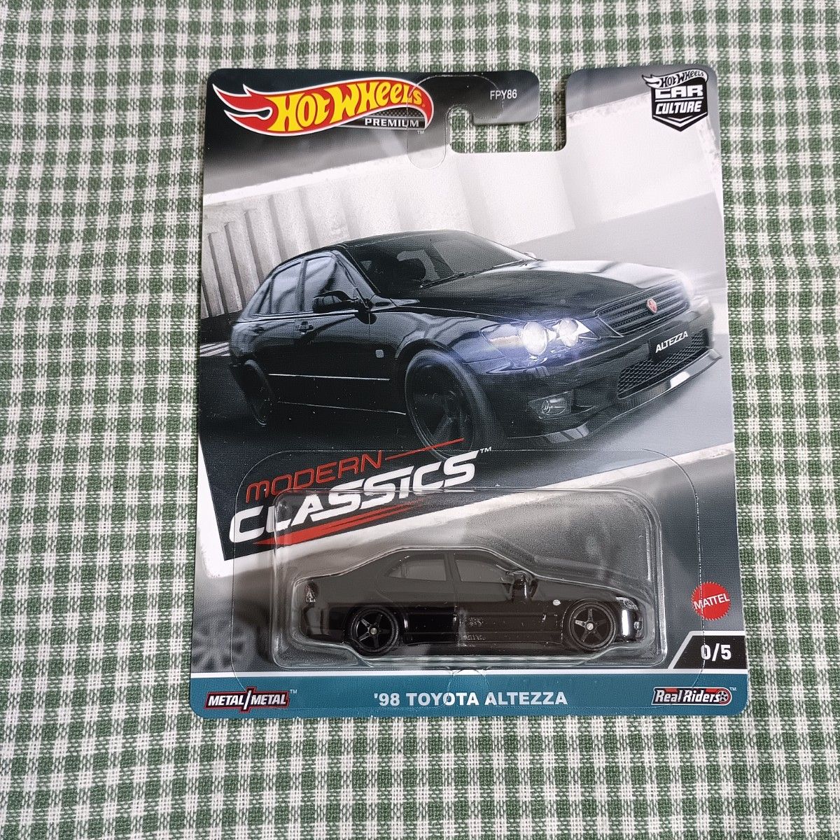ホットウィール トヨタ アルテッツァ チェイス 黒 ブラック モダン
