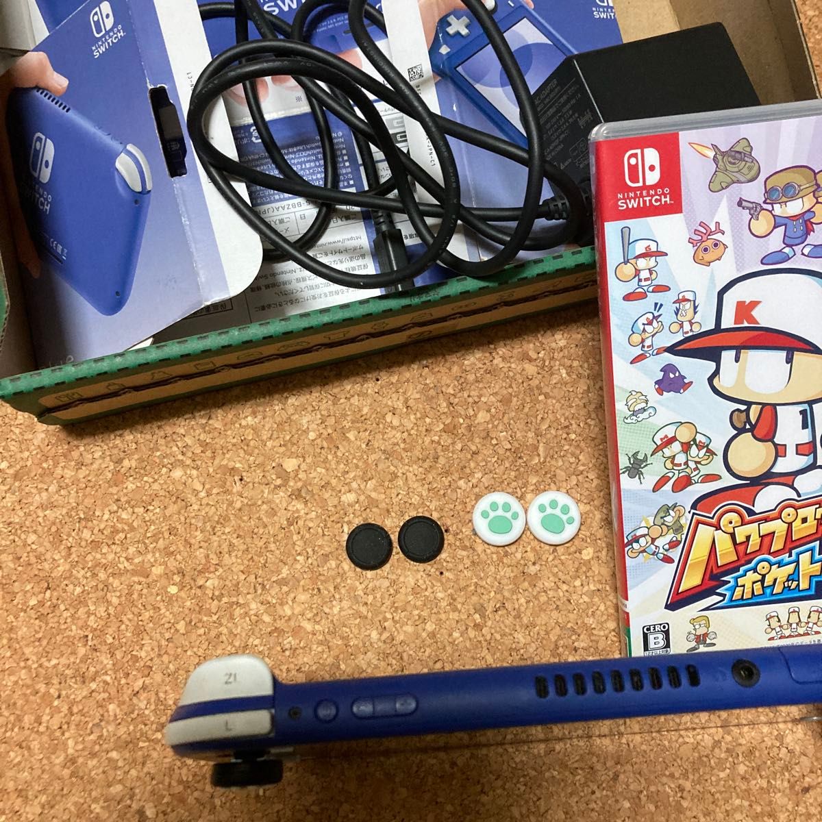 任天堂 Switch Lite ブルー本体 画面キズ＋ソフト｜Yahoo!フリマ（旧