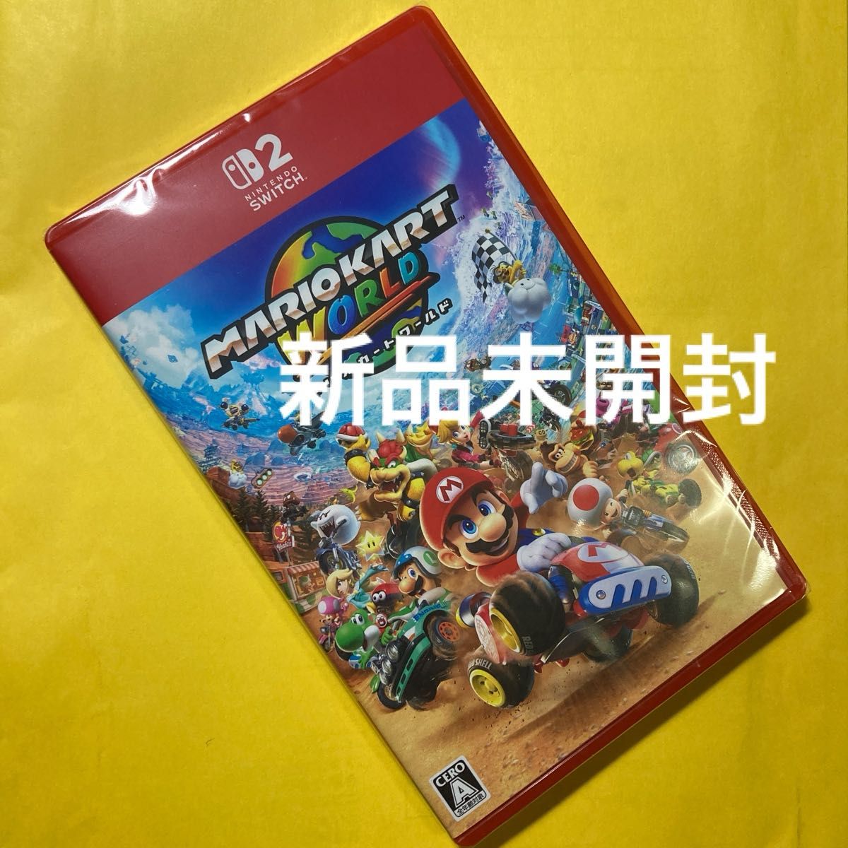 マリオカート ワールド 新品未開封 新品未開封 マリオカート ワールド