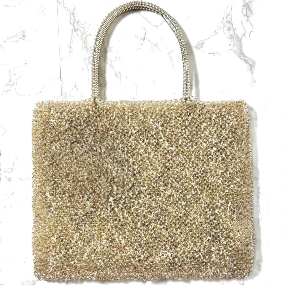 極美品】ANTEPRIMA アンテプリマ スクエア ワイヤーバッグ