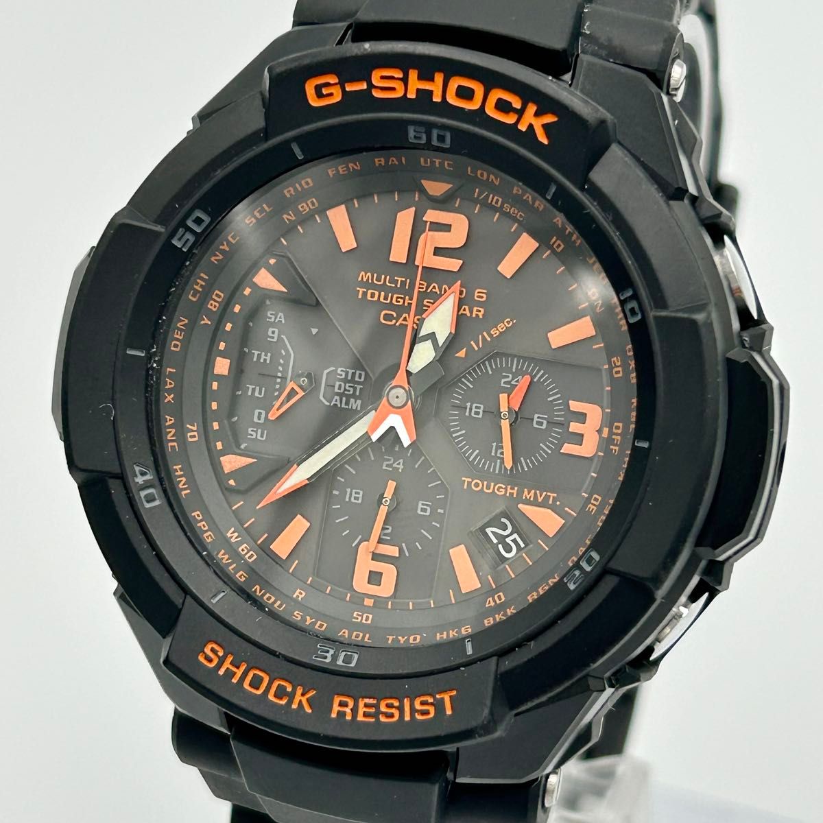 箱付き CASIO G-SHOCK GW-3000B スカイコックピット 黒 電波ソーラー