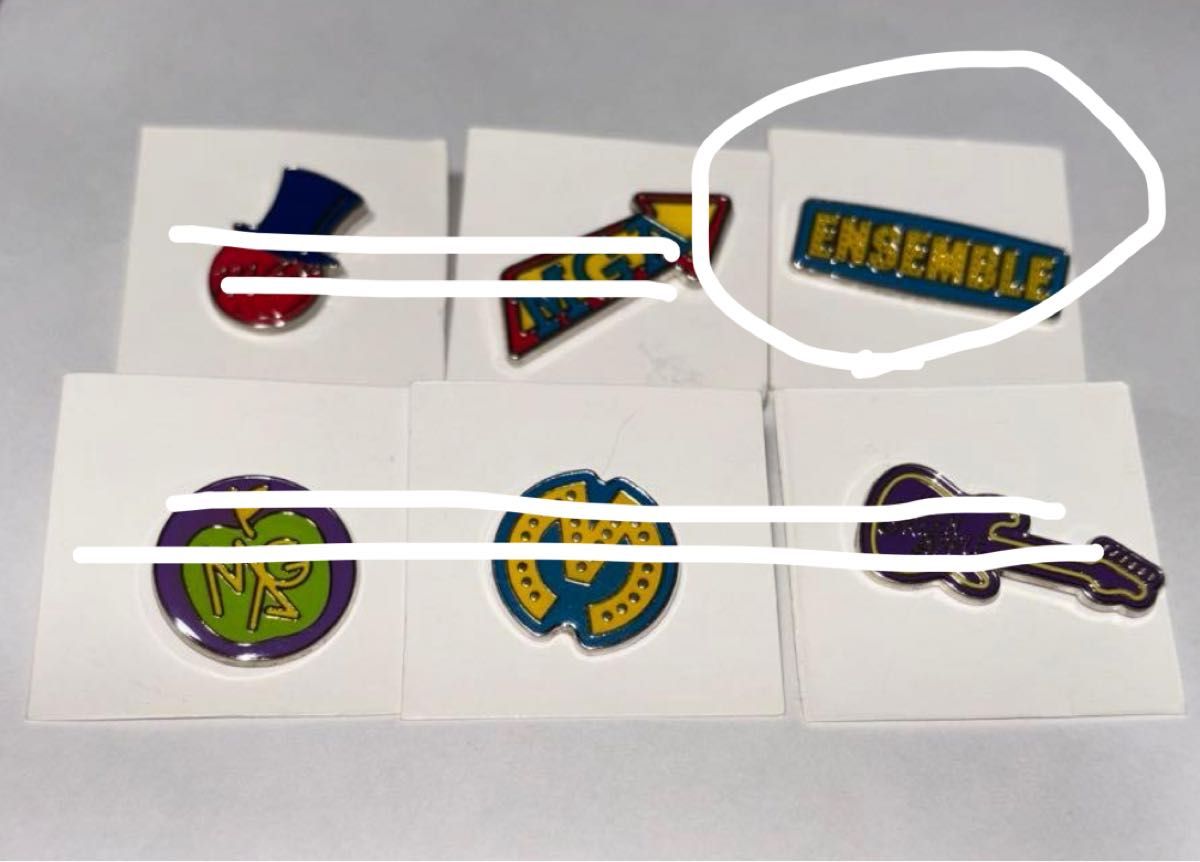 Mrs GREEN APPLE 2018年ENSEMBLE TOURグッズのピンバッチ｜Yahoo