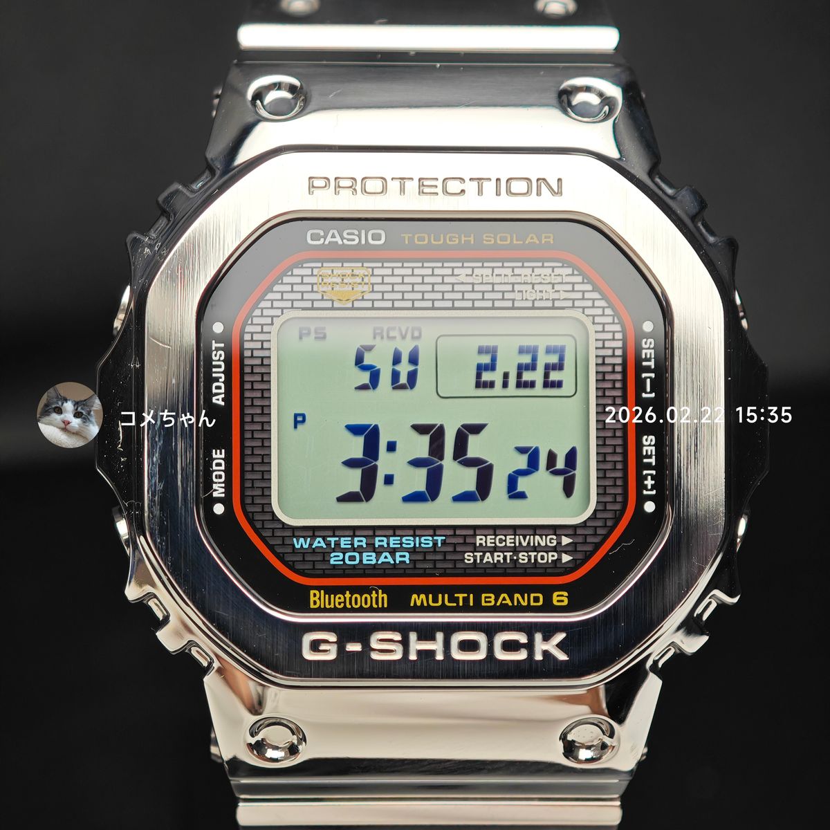 良品】カシオ G-SHOCK GMW-B5000D-1CJF 保証期間内｜Yahoo!フリマ（旧