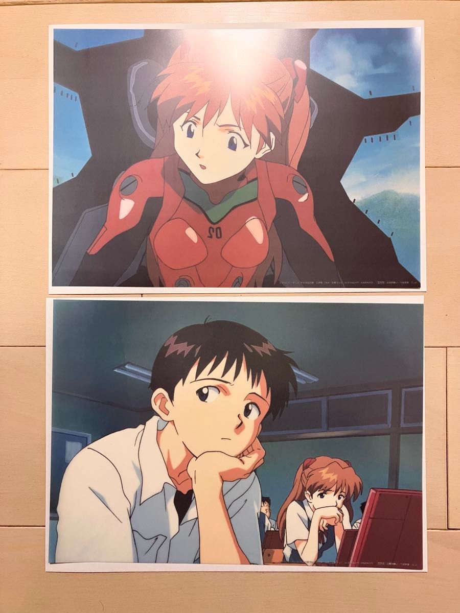 新世紀エヴァンゲリオン 限定 印刷セル画 セル倶楽部 アスカラングレー