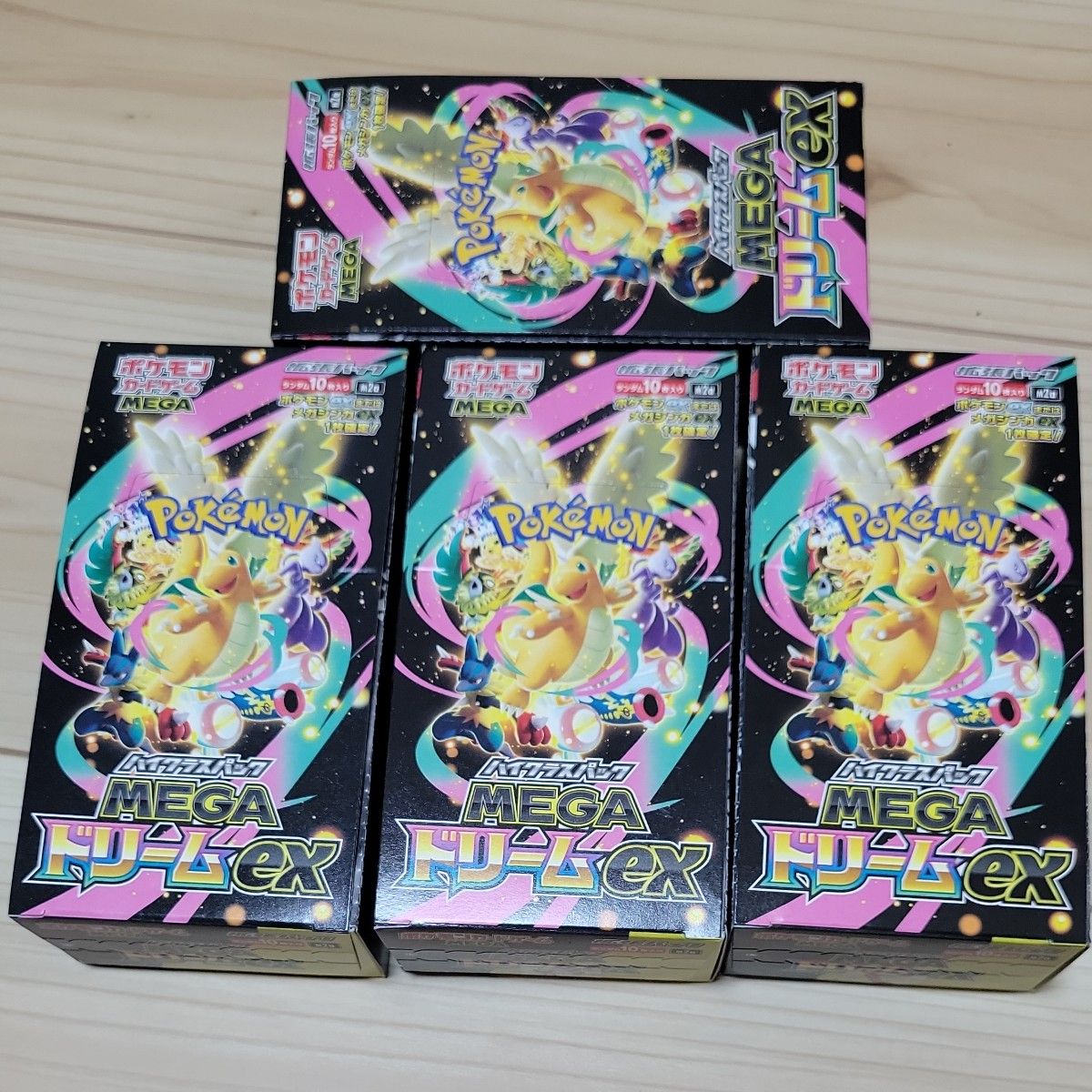 ポケモンカードゲーム ハイクラスパック MEGAドリームex 4BOXセット
