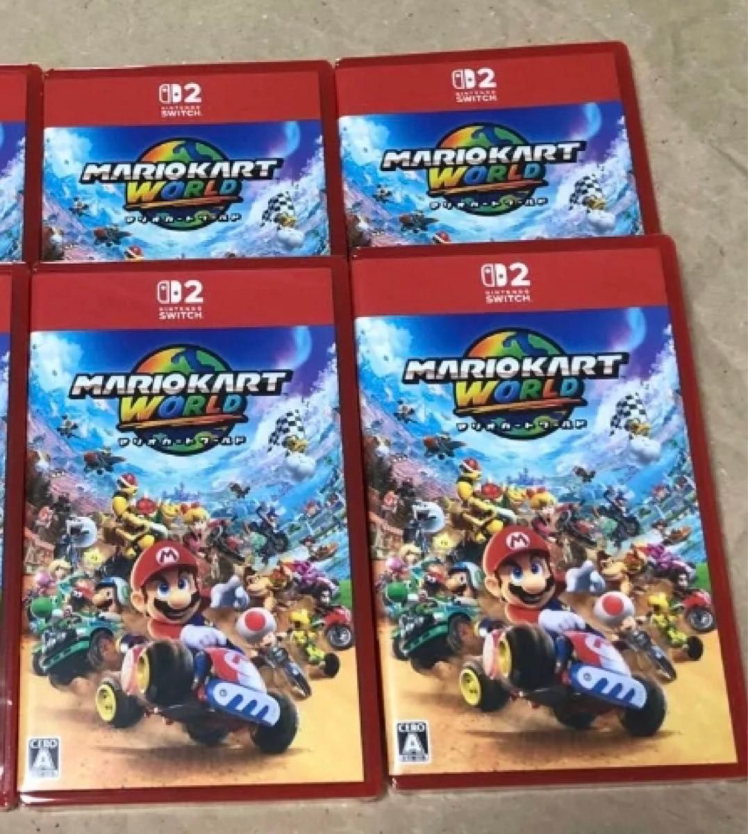 マリオカート ワールド 新品未開封 新品未開封 マリオカート ワールド