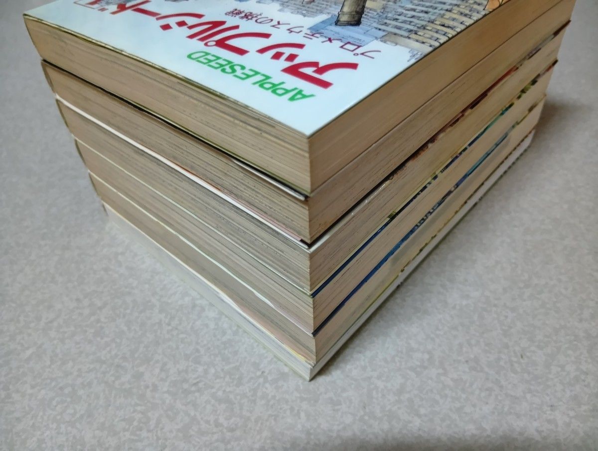 アップルシード 1-4巻 + DATABOOK + コミックガイア版 士郎正宗 6冊