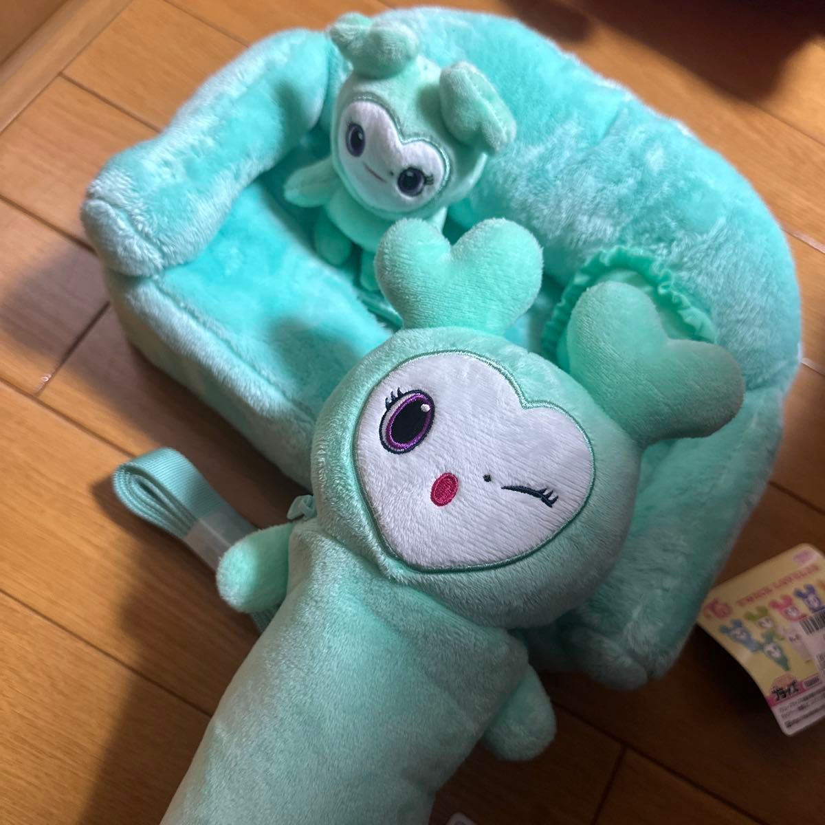 TWICE LOVELYS のびふにゃポーチ ミナ ぬいぐるみ パペット GIGO限定