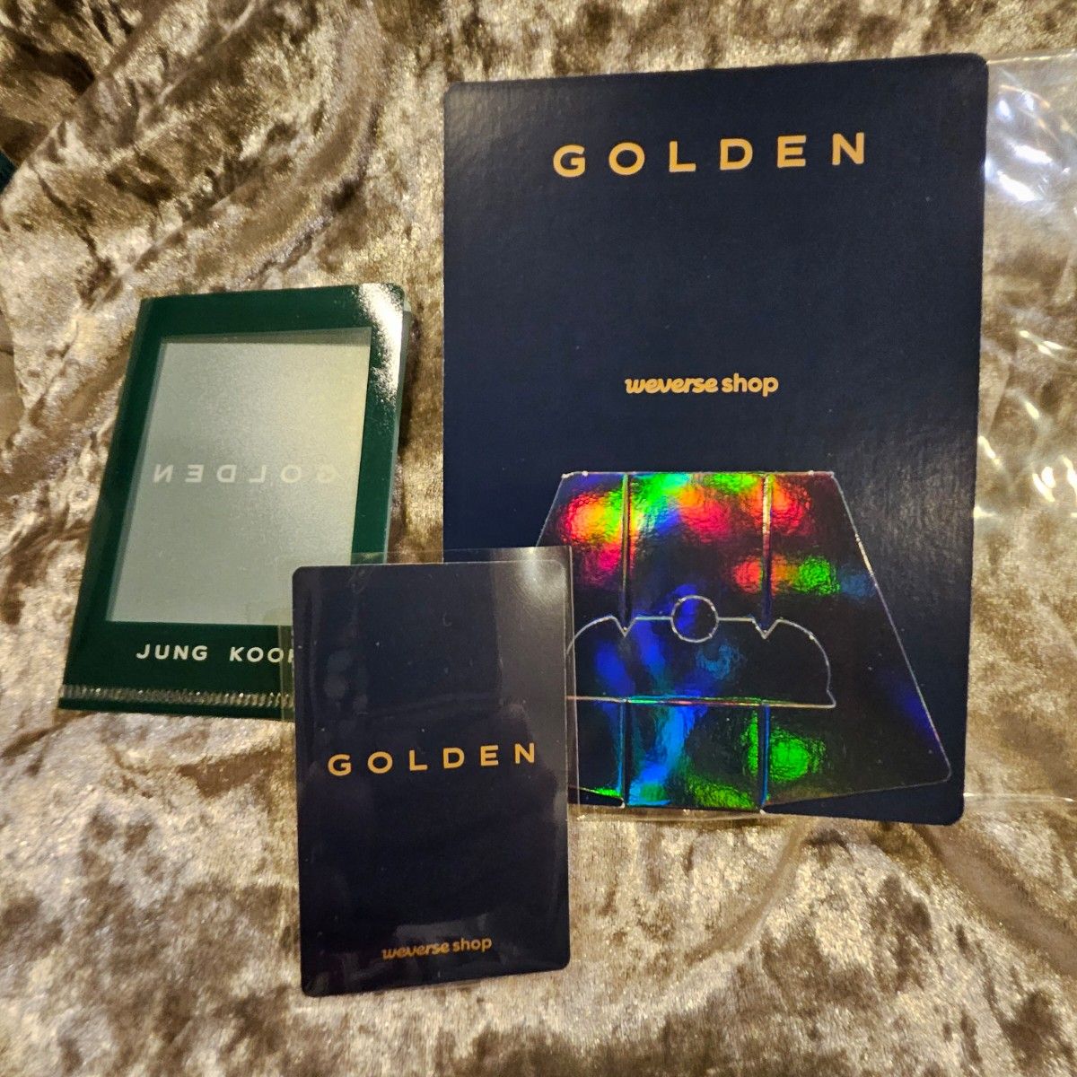 BTS jungkook GOLDEN weverse特典 グク｜Yahoo!フリマ（旧PayPayフリマ）