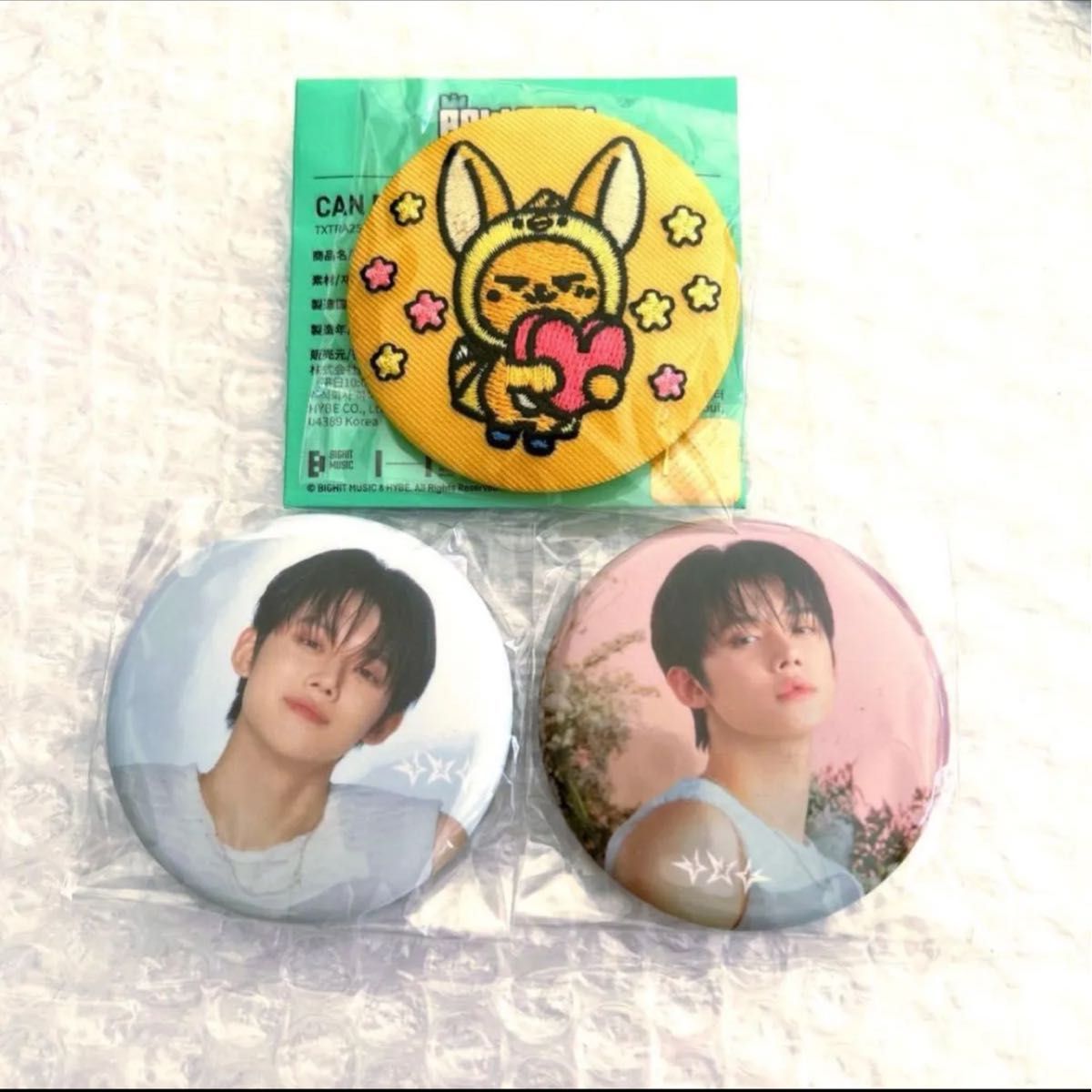 TXT カプセルトイ 缶バッジ ヨンジュン ACT TOMORROW ファンチュン