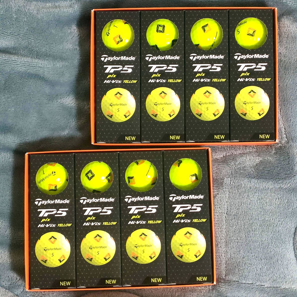 新品】TaylorMade テーラーメイド TP5 pix 2ダース イエロー 2024年