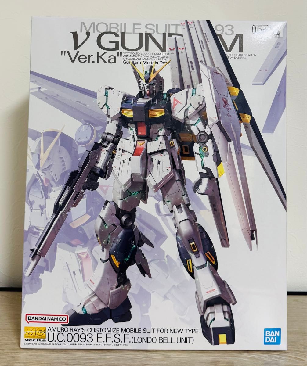 MG νガンダム Ver Ka 逆襲のシャア 未組立｜Yahoo!フリマ（旧PayPay