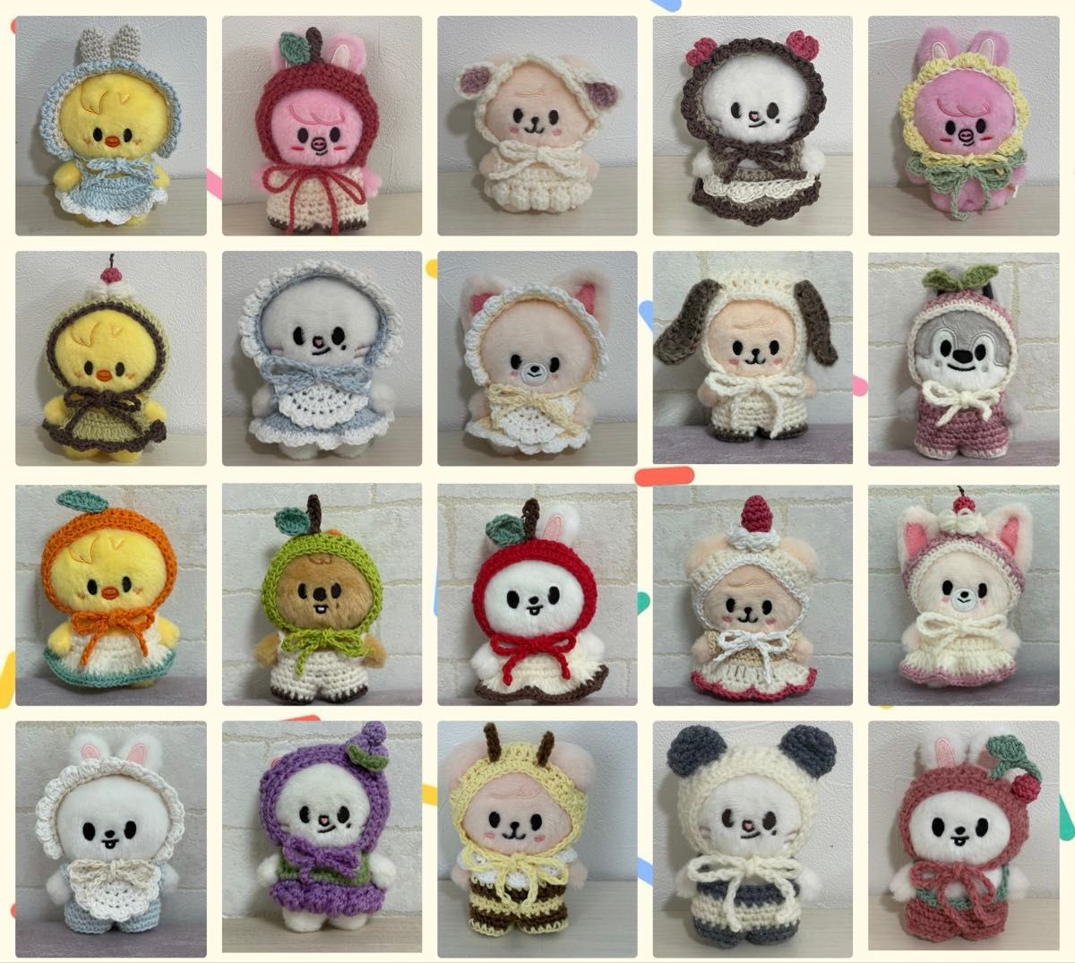 skzoo 10cm ぬいぐるみ ぬい服 straykids｜Yahoo!フリマ（旧PayPayフリマ）