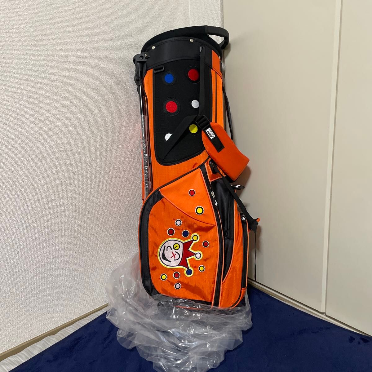 新品未使用 スコッティキャメロン キャディバッグ スタンド式 オレンジ