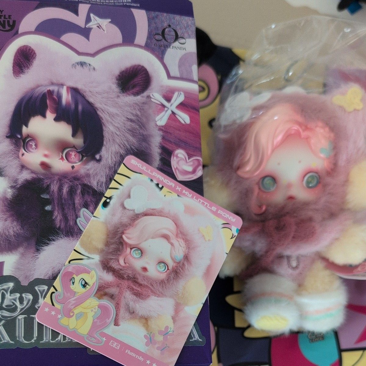 SKULLPANDA x My Little Pony シリーズ ぬいぐるみペンダント スカル