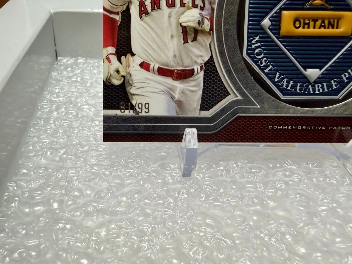 大谷翔平 Topps MLB Shohei Ohtani MVP patch パッチ カード 99枚限定