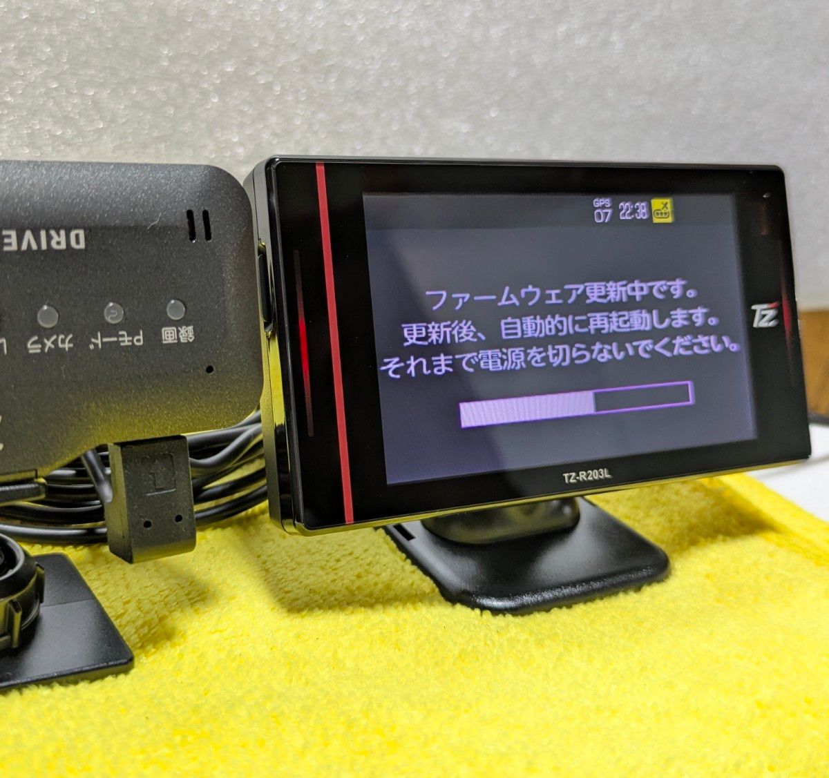 セルスタードライブレコーダー TZ-D201 オプションリヤカメラGDO-28