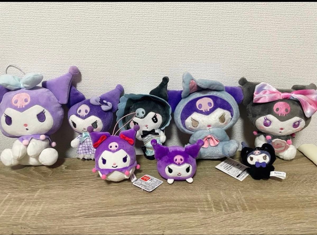 サンリオ クロミ ぬいぐるみ マスコット まとめ売り 19体｜Yahoo