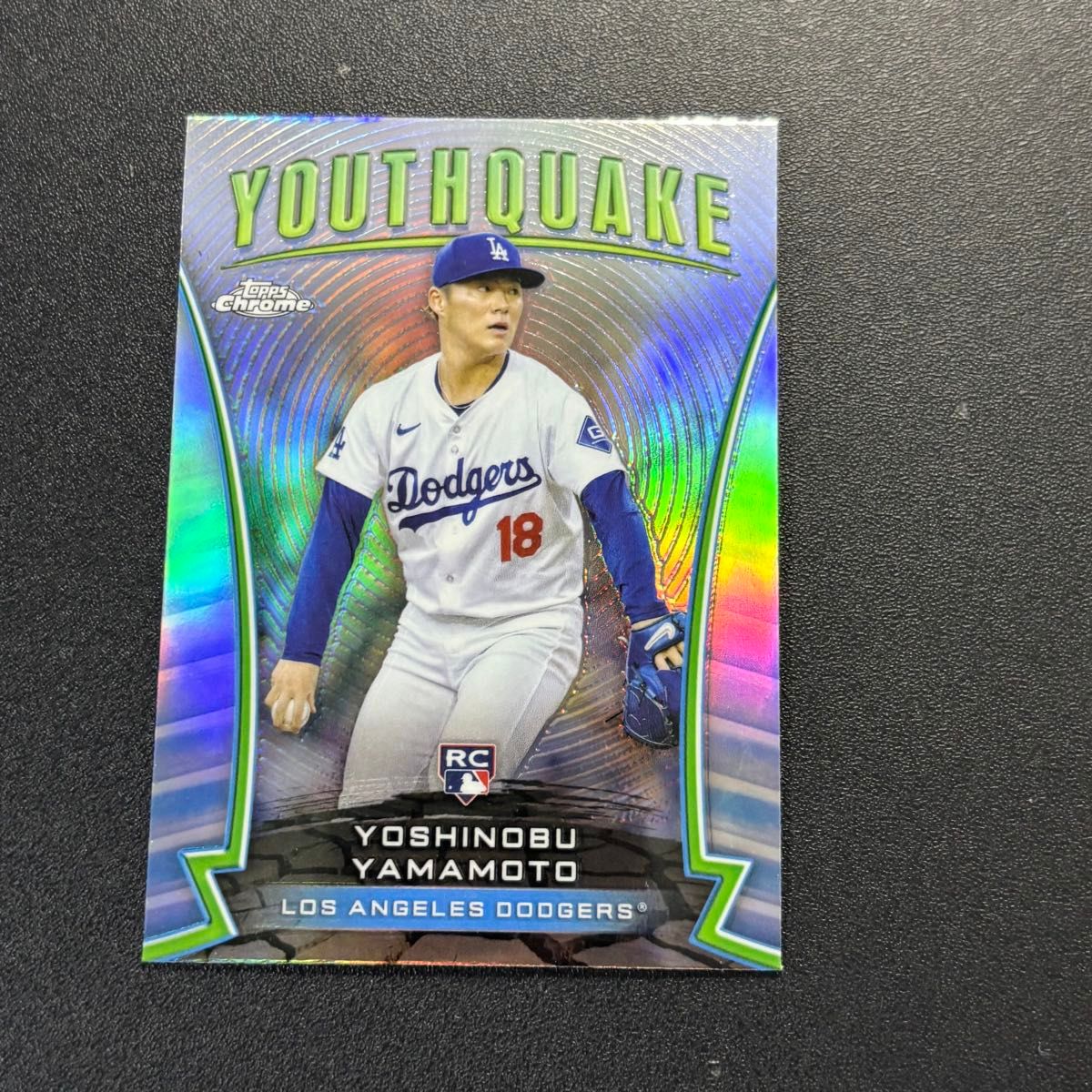 山本由伸 2024 Topps Chrome Youthquake ルーキーカード MLBカード