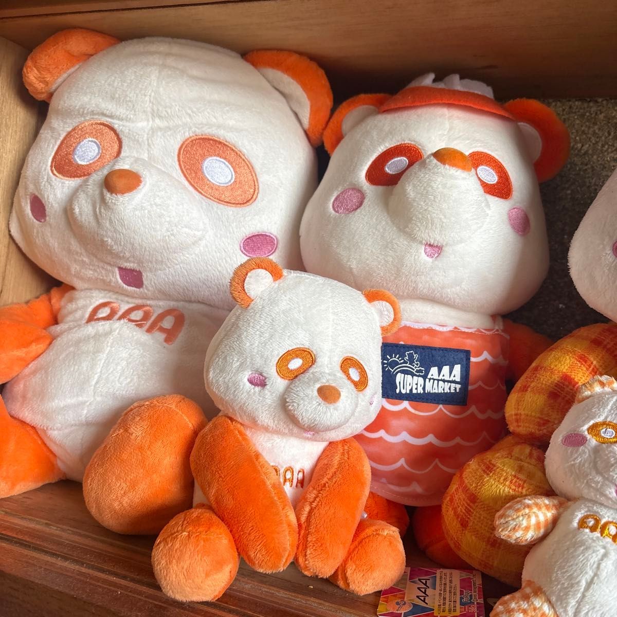 AAA え〜パンダ ぬいぐるみ マスコット まとめ売り 27点セット 西島