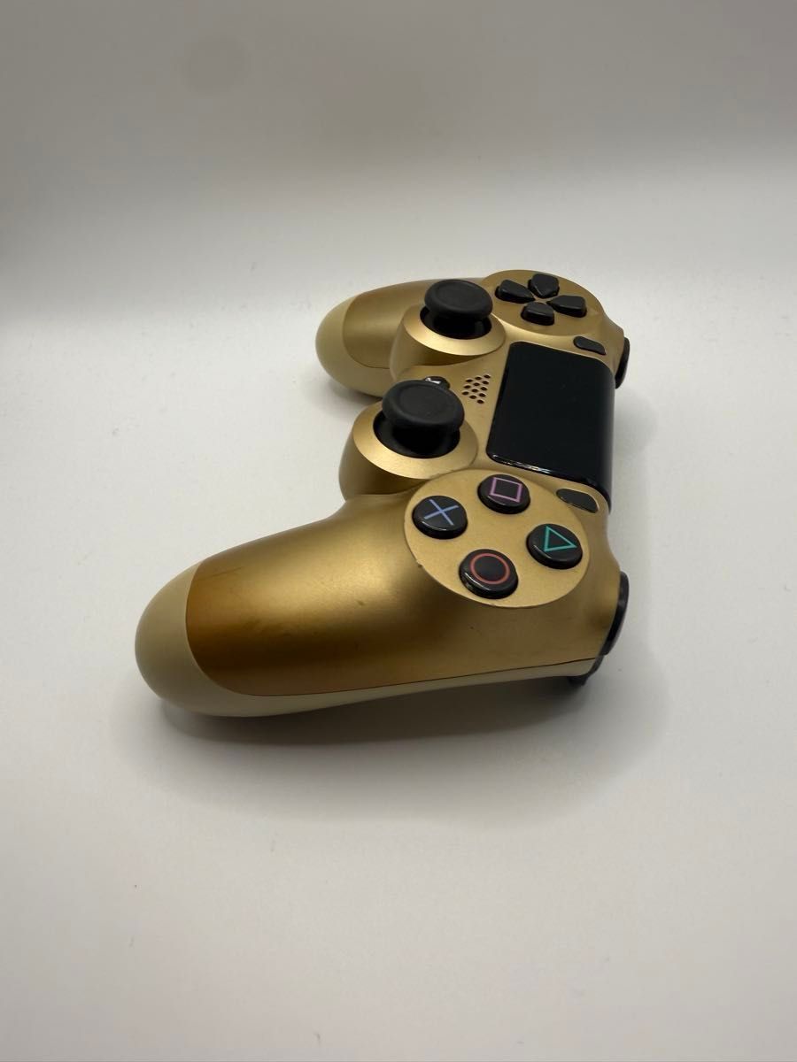 PS4 純正 ワイヤレスコントローラー DUALSHOCK4 ゴールド CUH-ZCT2J14