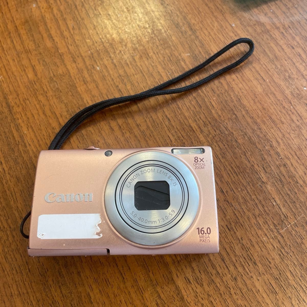 Canon PowerShot A2600 ピンク 16 0 MEGA PIXELS 8x OPTICAL ZOOM