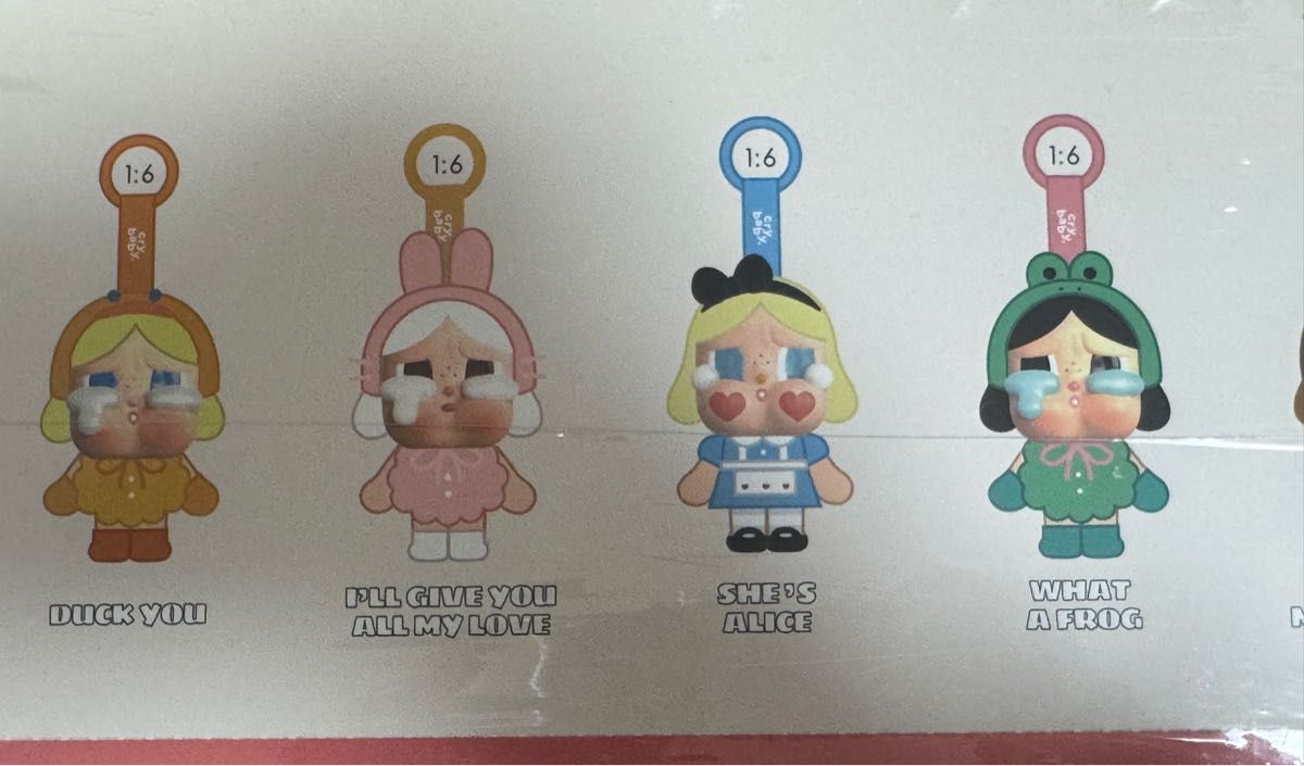 POPMART CRYBABY CryAgain クライアゲイン 4体セット ポップマート