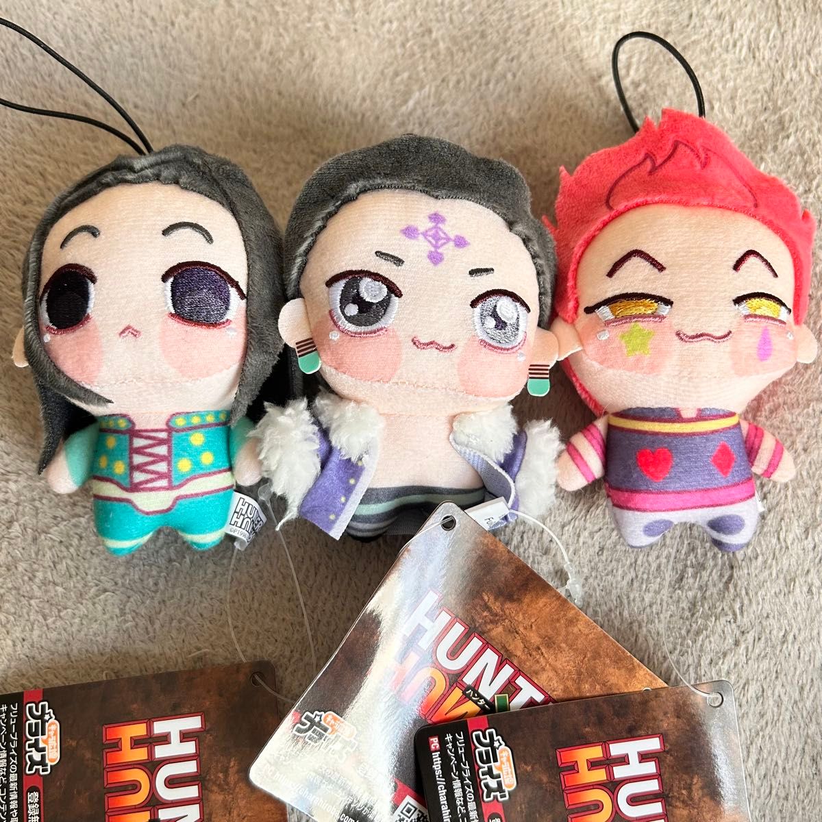 ちょぴぬいぷち HUNTER イルミ ヒソカ クロロ ハンターハンター HUNTER